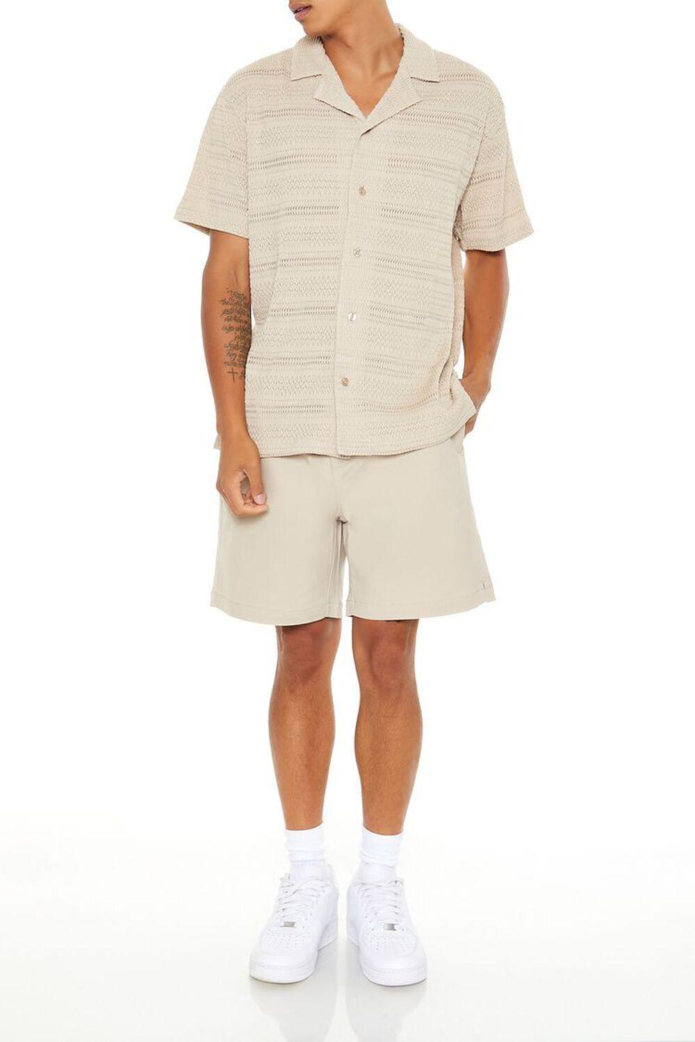 Lace Button-Front Shirt | Forever 21 Product Image