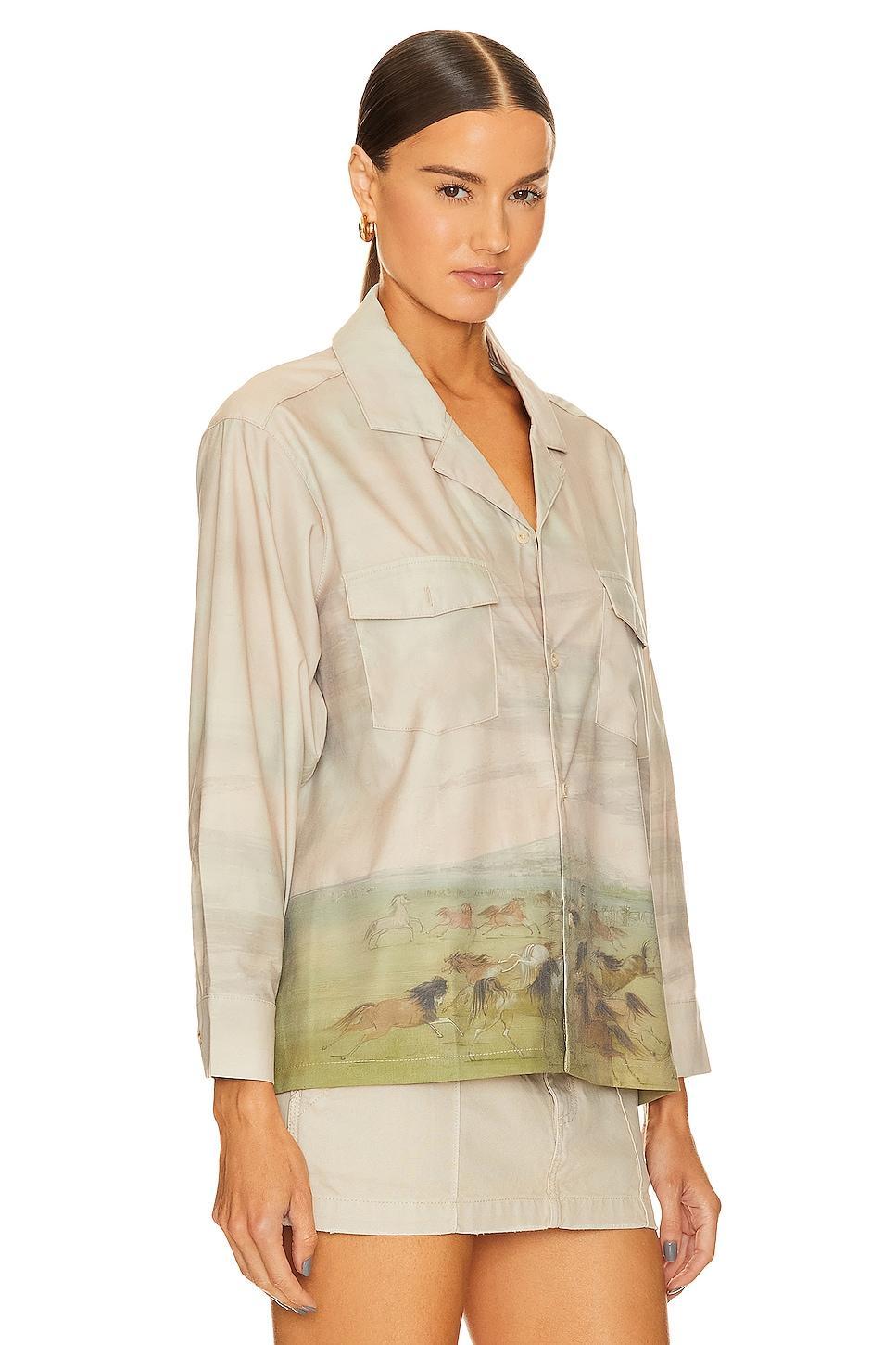 Wildlife Field Long Sleeve Top Found Product Image