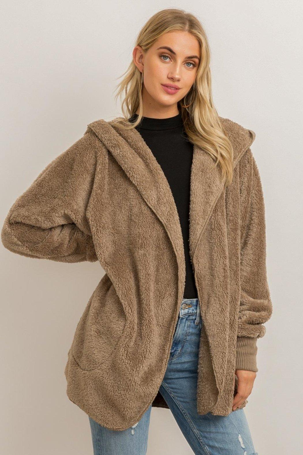 Fleece Hoodie Jacket Product Image