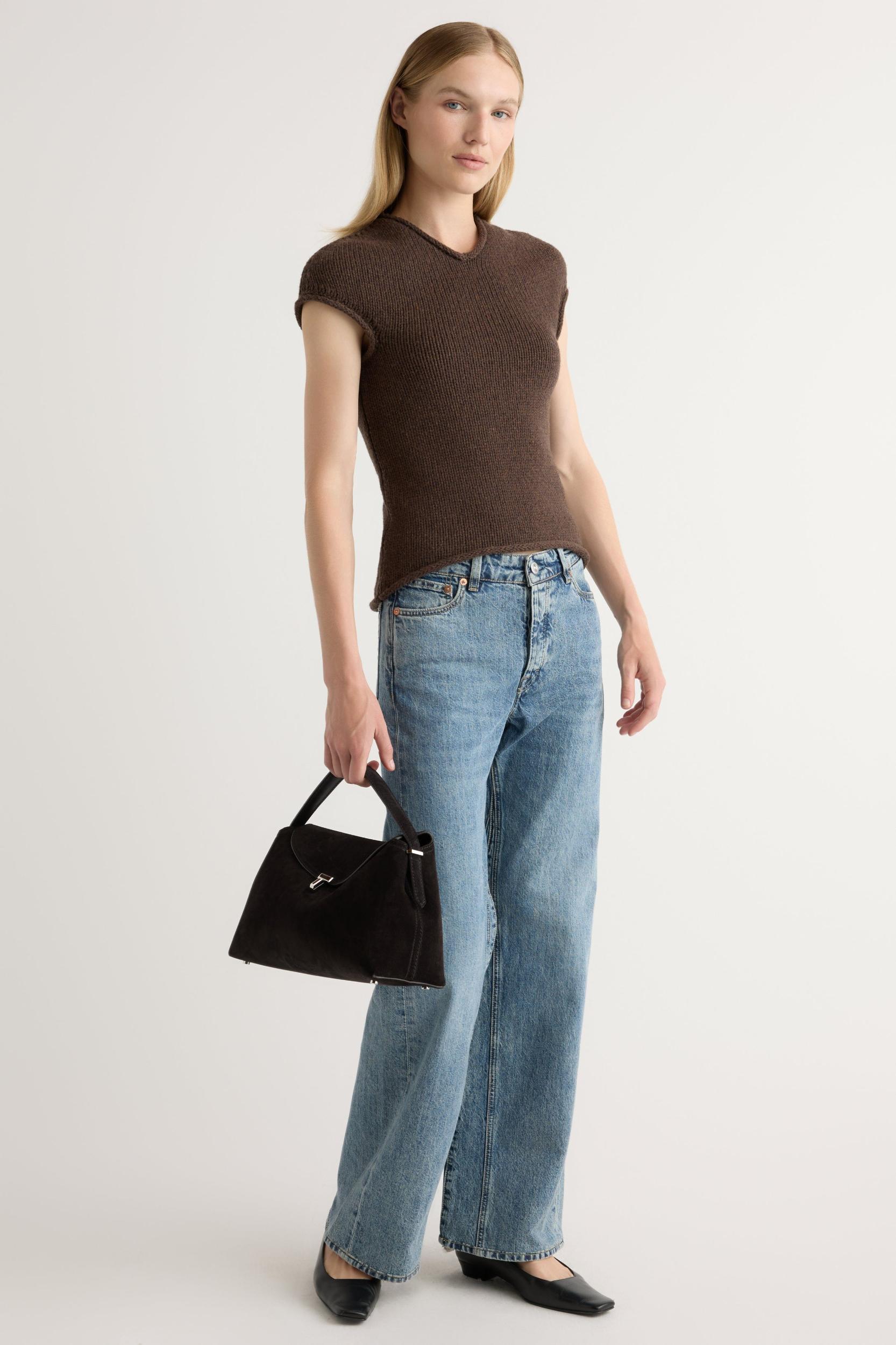 Simoul V-Neck Sweater Top Product Image