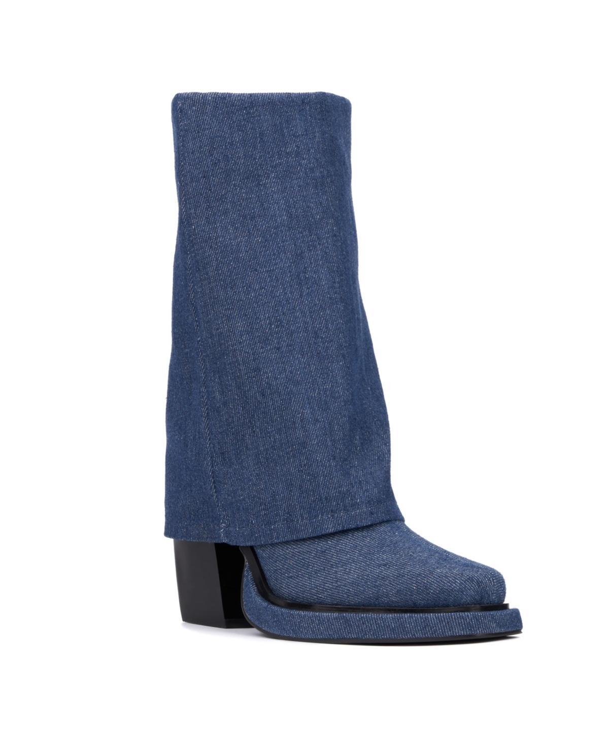 Olivia Miller Virgo Women's Tall Boots, Size: 10, Blue Product Image