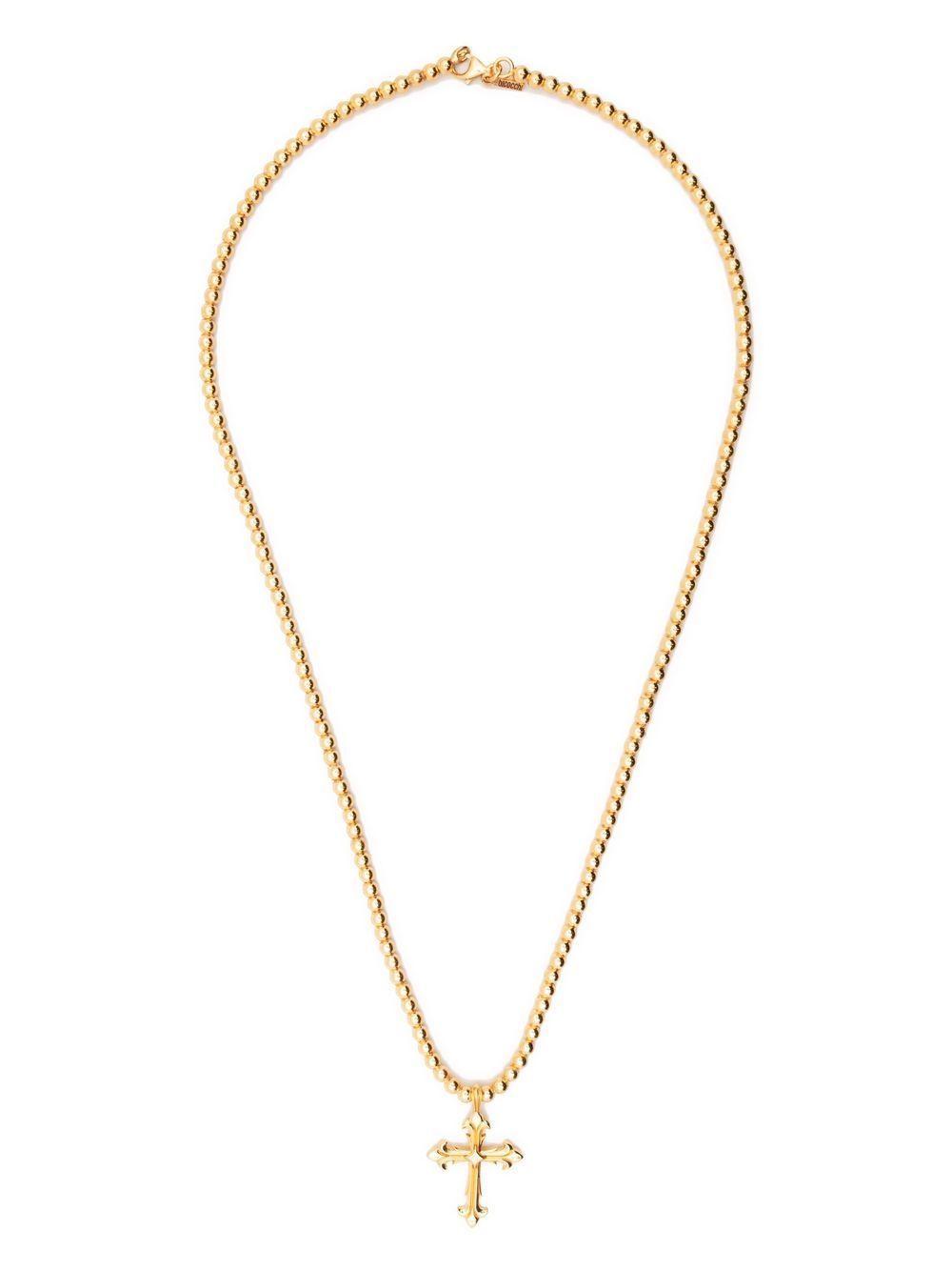 Fleury cross pendant necklace Product Image