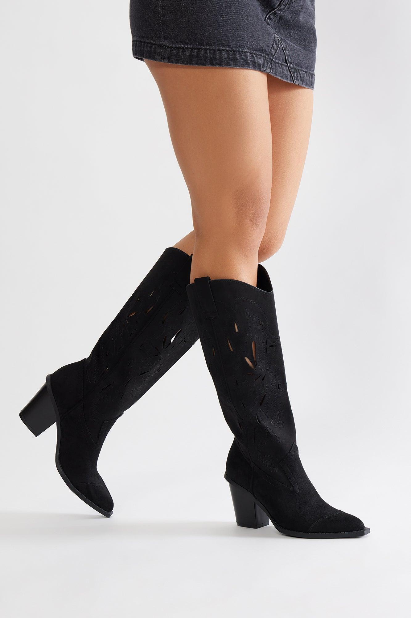 Knoxville Cowboy Boots - Black Product Image