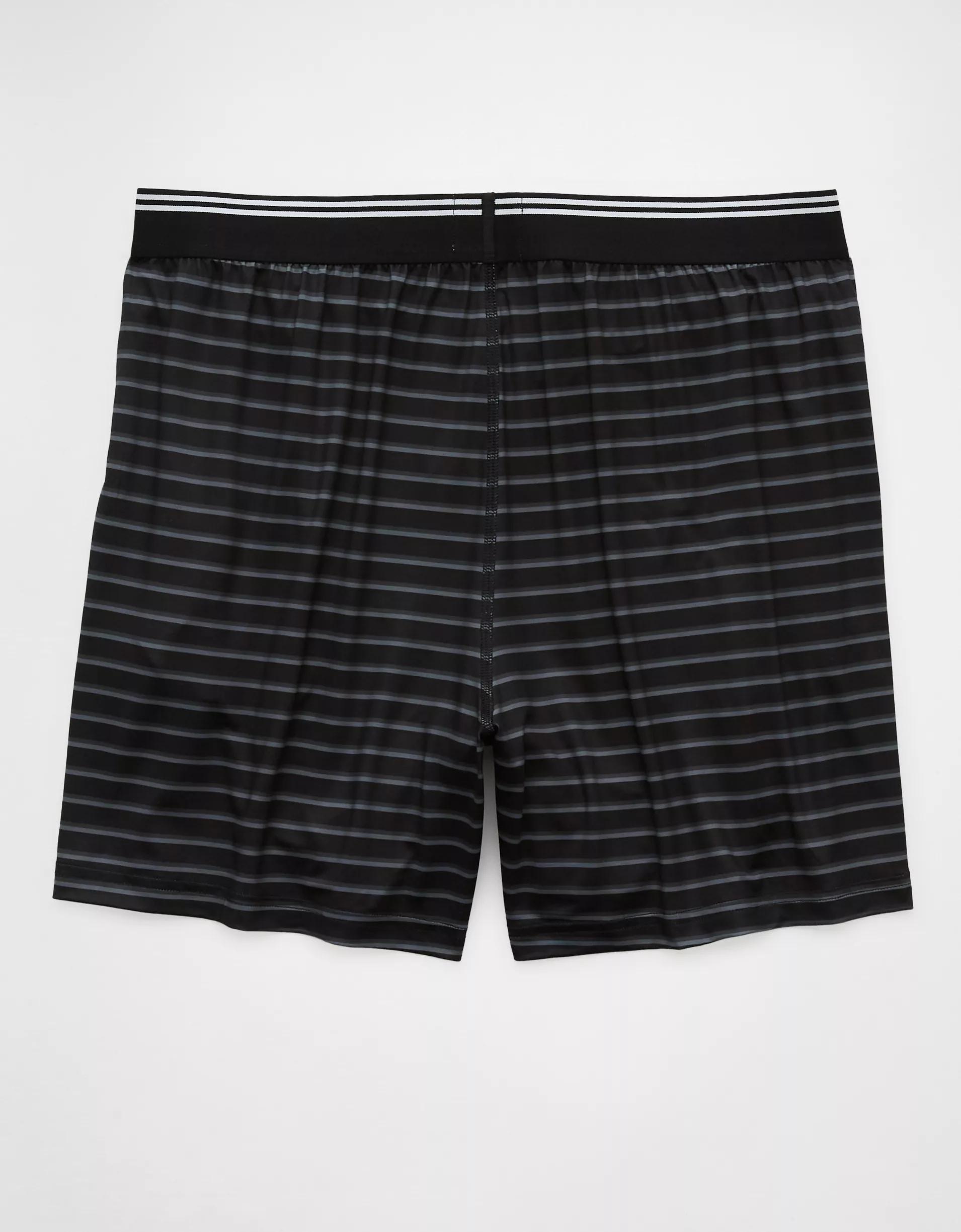 AEO Men's Striped Ultra Soft Pocket Boxer Short Product Image