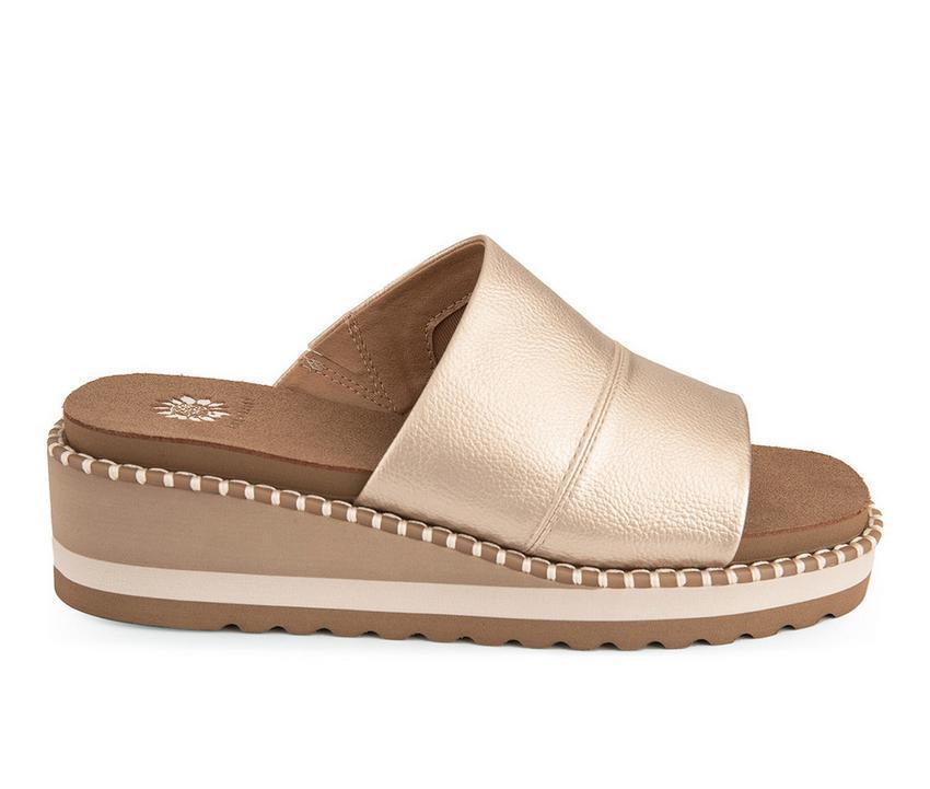 Women's Yellow Box Ayama Wedge Sandals Product Image