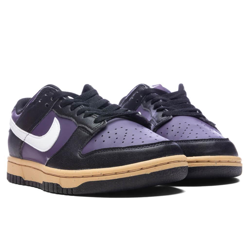 Women's Dunk Low - Dark Raisin/White/Black Female Product Image