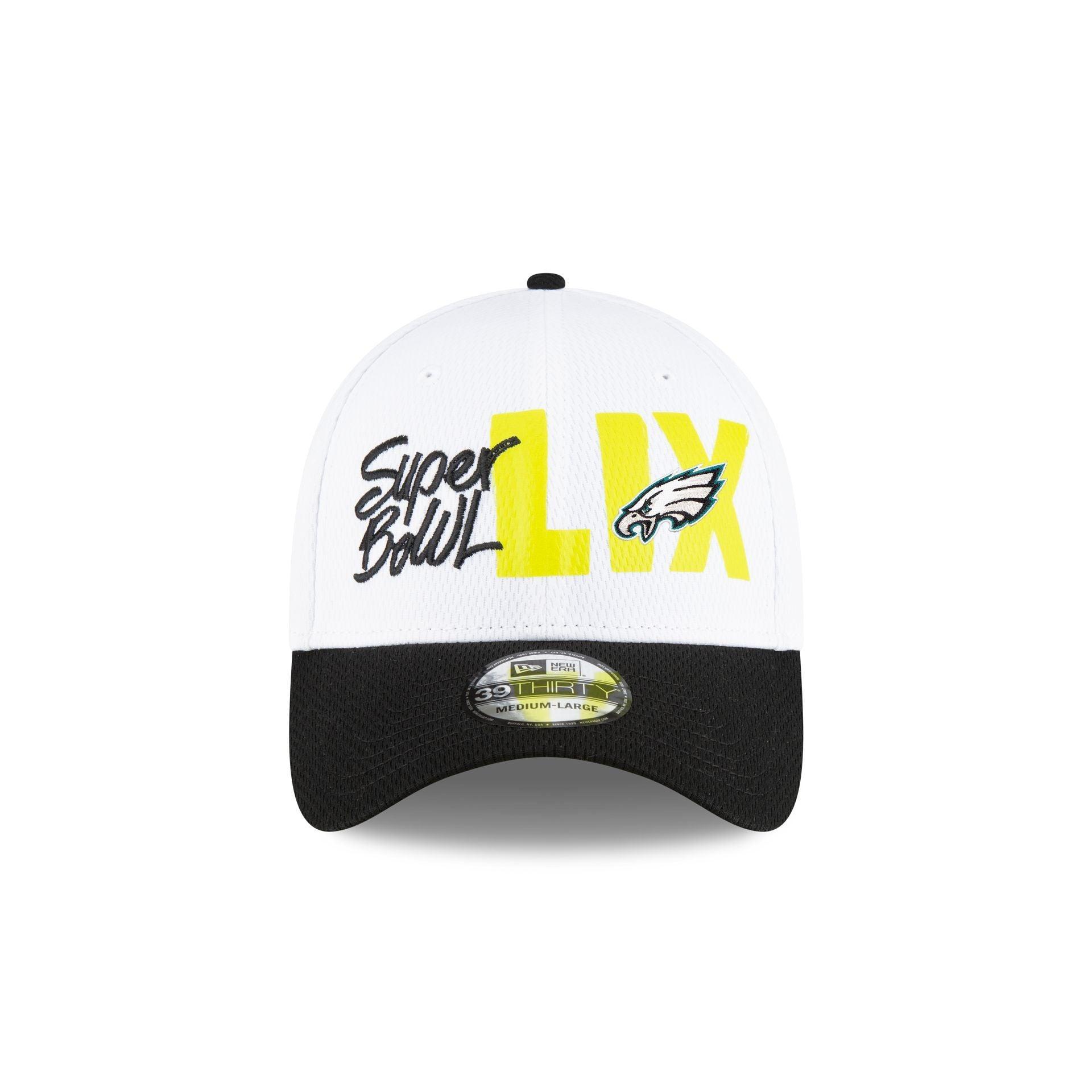 Philadelphia Eagles Super Bowl LIX Participation 39THIRTY Stretch Fit Hat Male Product Image