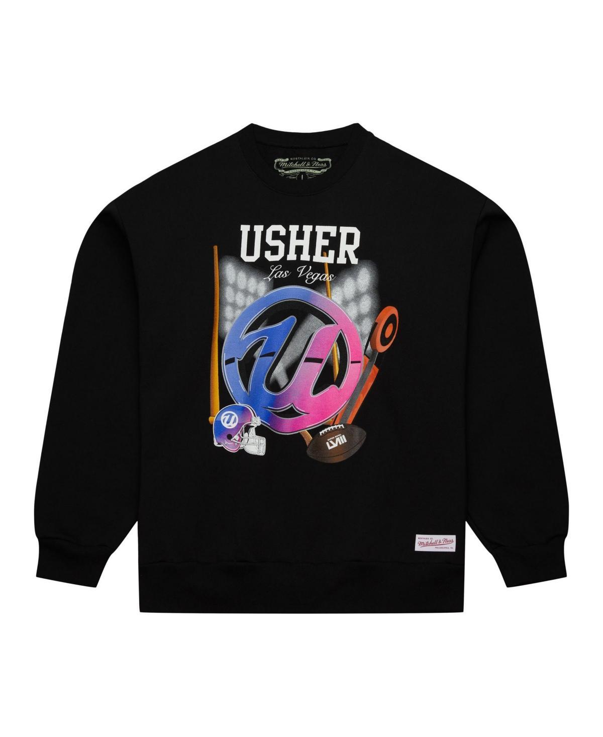 Mitchell & Ness Men's x Usher x NFL Crew Neck Sweatshirt Product Image