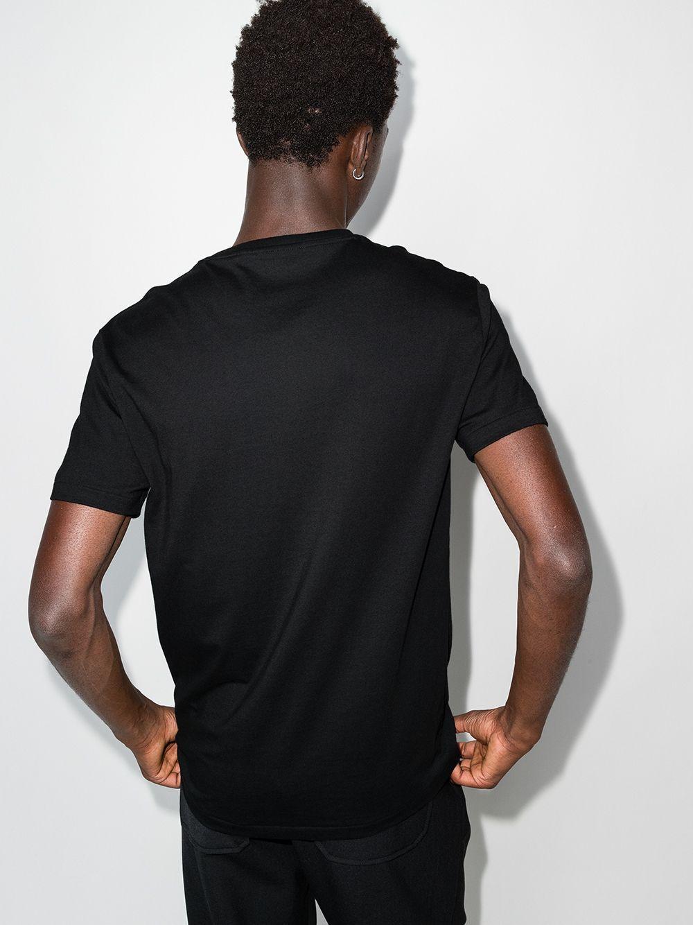 logo-embroidered cotton T-shirt Product Image