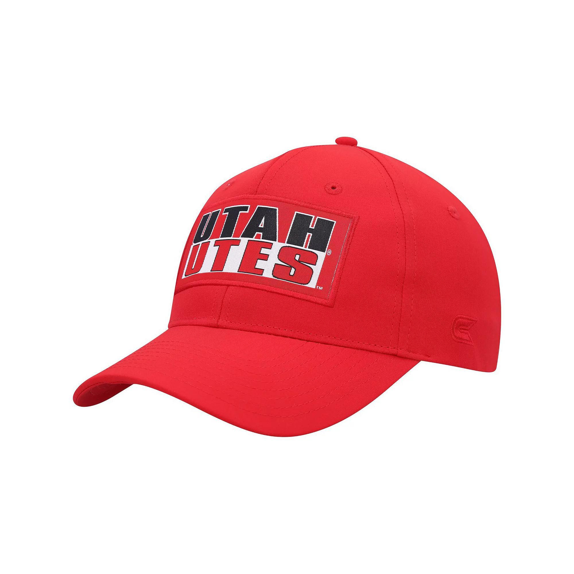Men's Colosseum  Red Utah Utes Positraction Snapback Hat, Ute Red Product Image