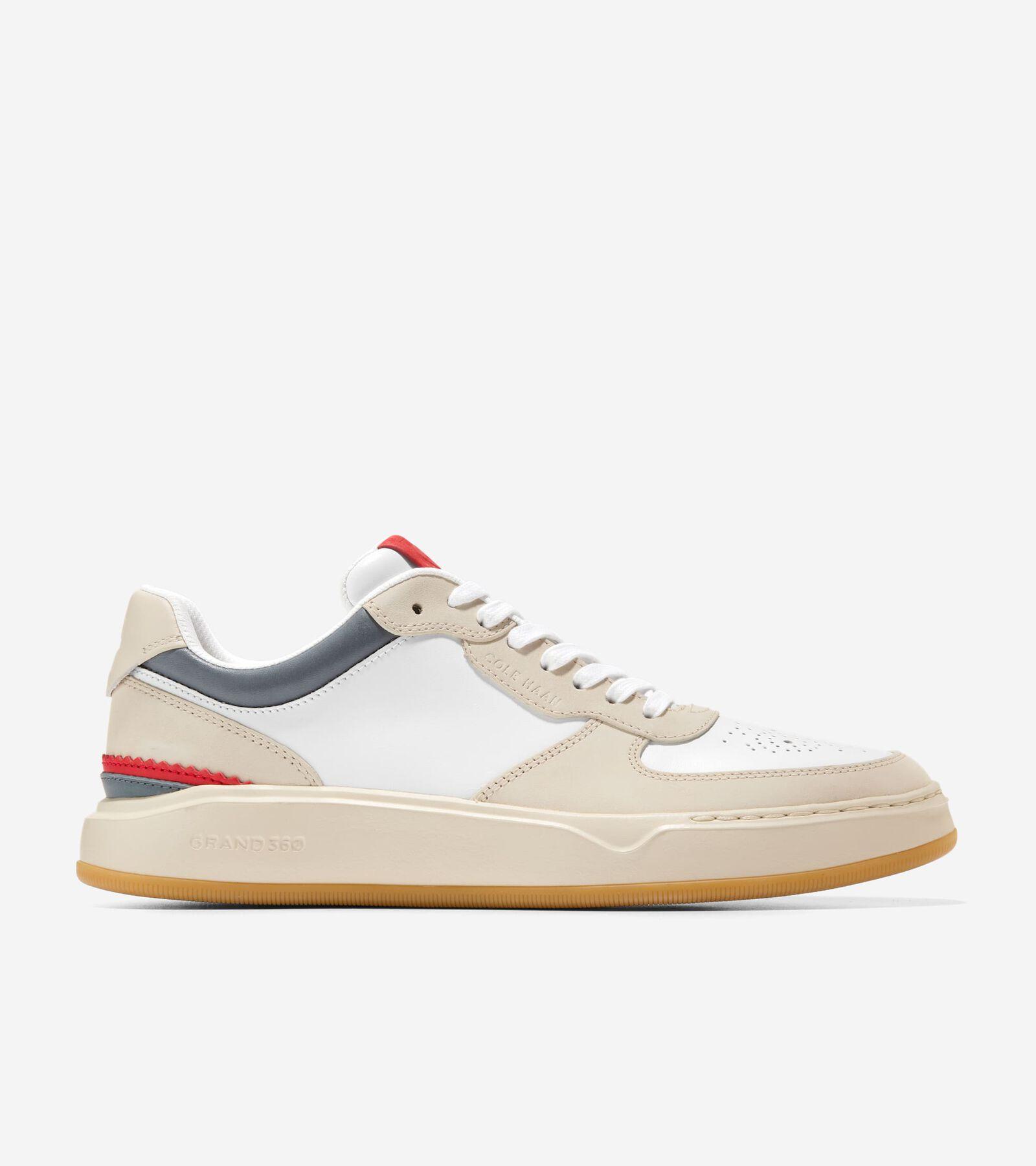 Cole Haan Mens GrandPr Crossover Leather Sneakers Product Image