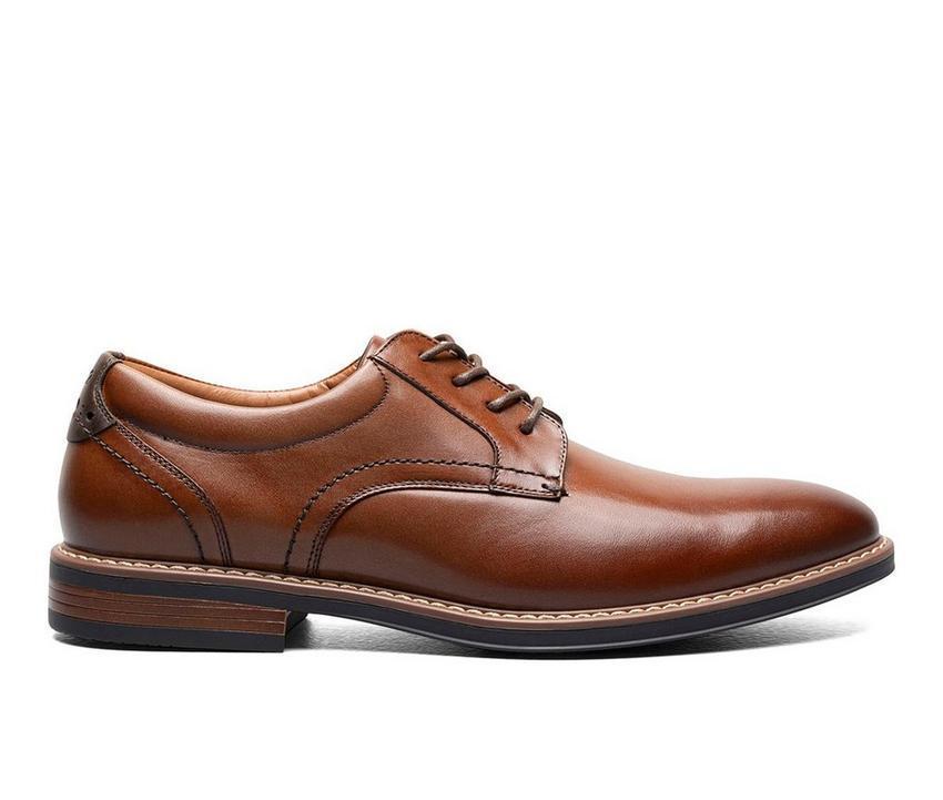 Men's Nunn Bush Centro Flex Plain Toe Oxford Dress Shoes Product Image