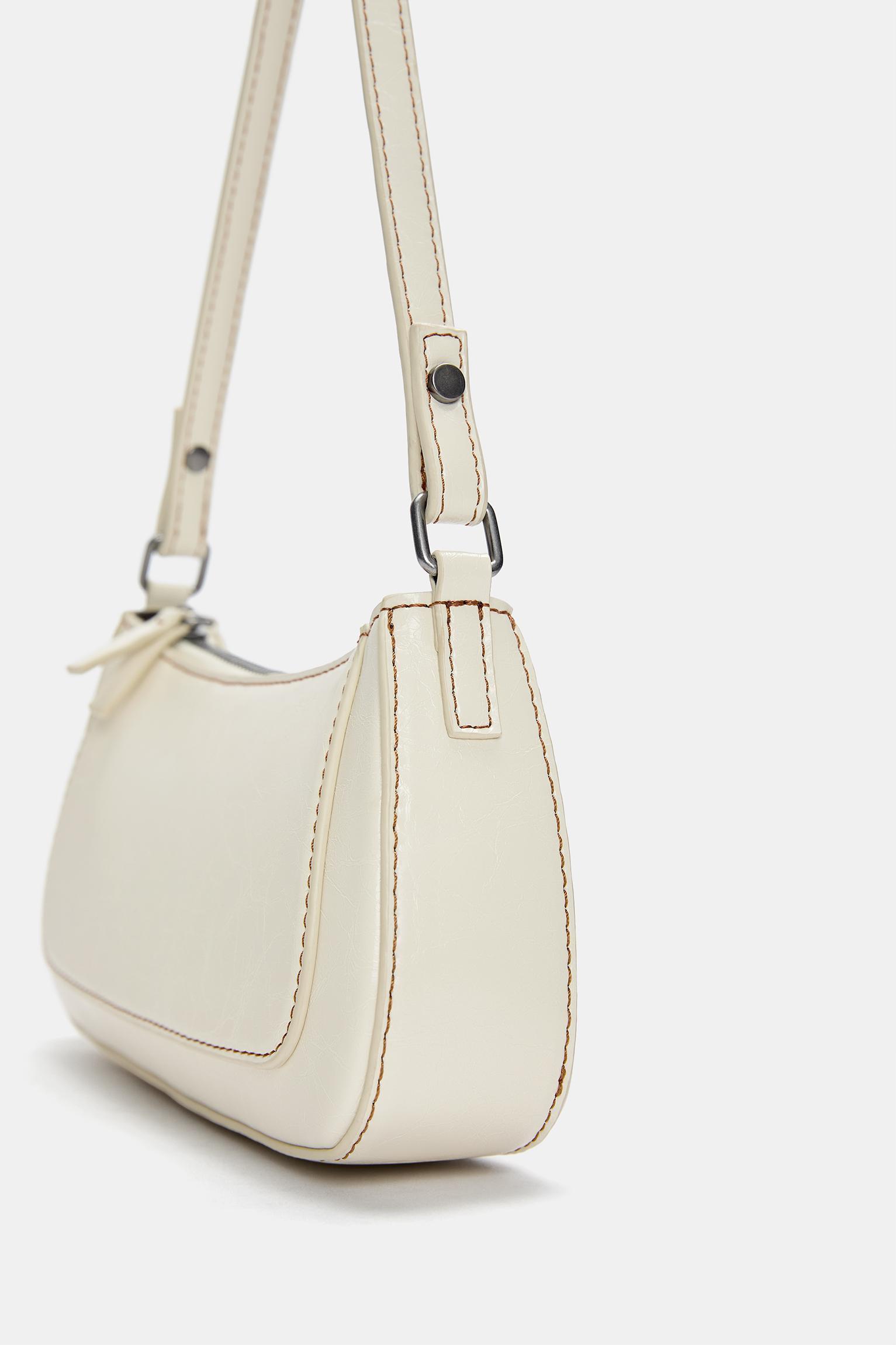 Shoulder bag with seams Product Image