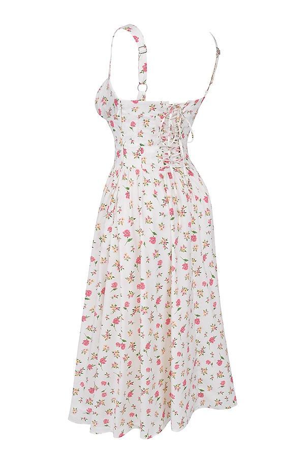 Tatiana Rose Print Midi Sundress Product Image