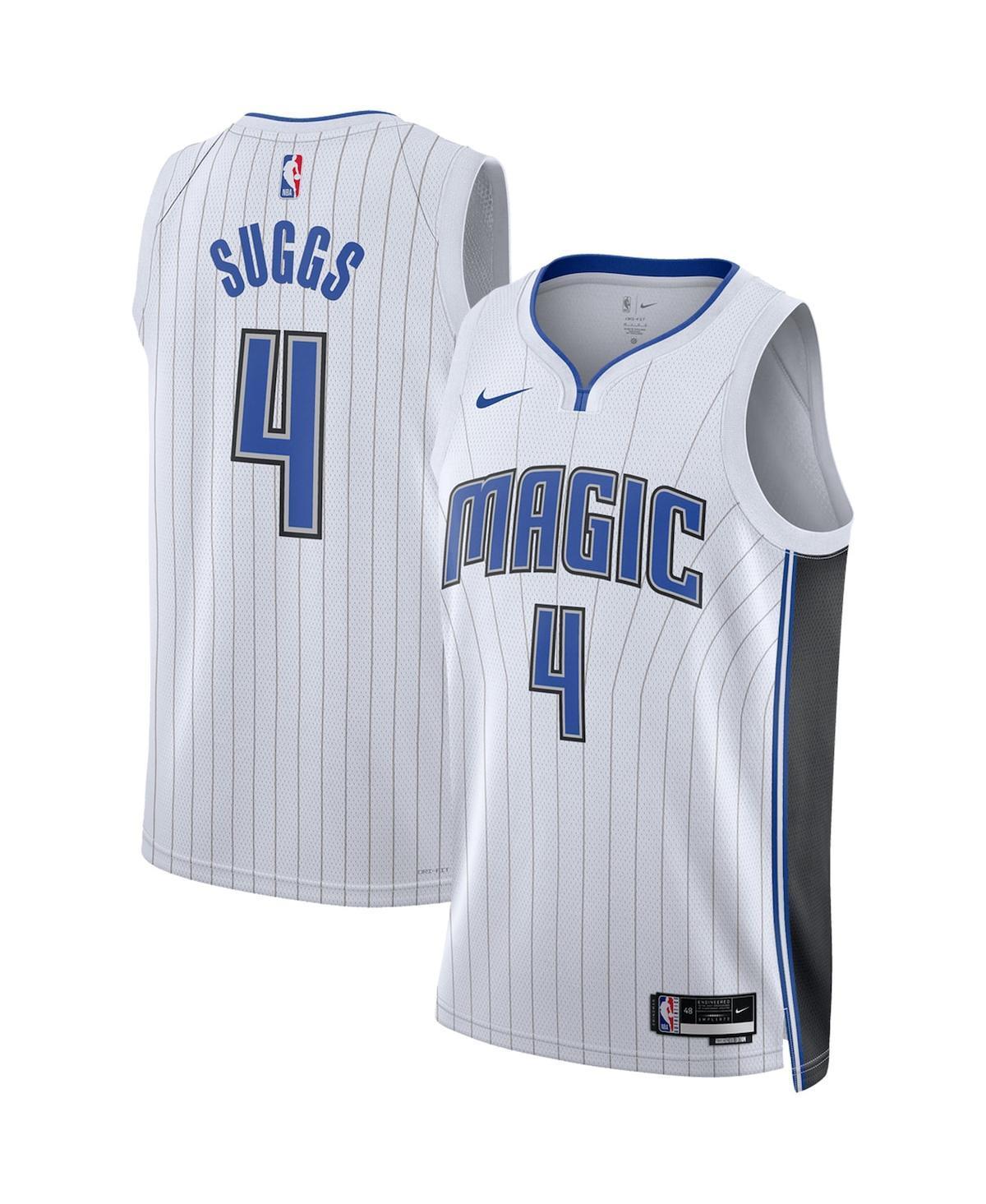 Unisex Nike Jalen Suggs White Orlando Magic Swingman Jersey - Association Edition, Men's, Size: 2XL, Mag White Product Image