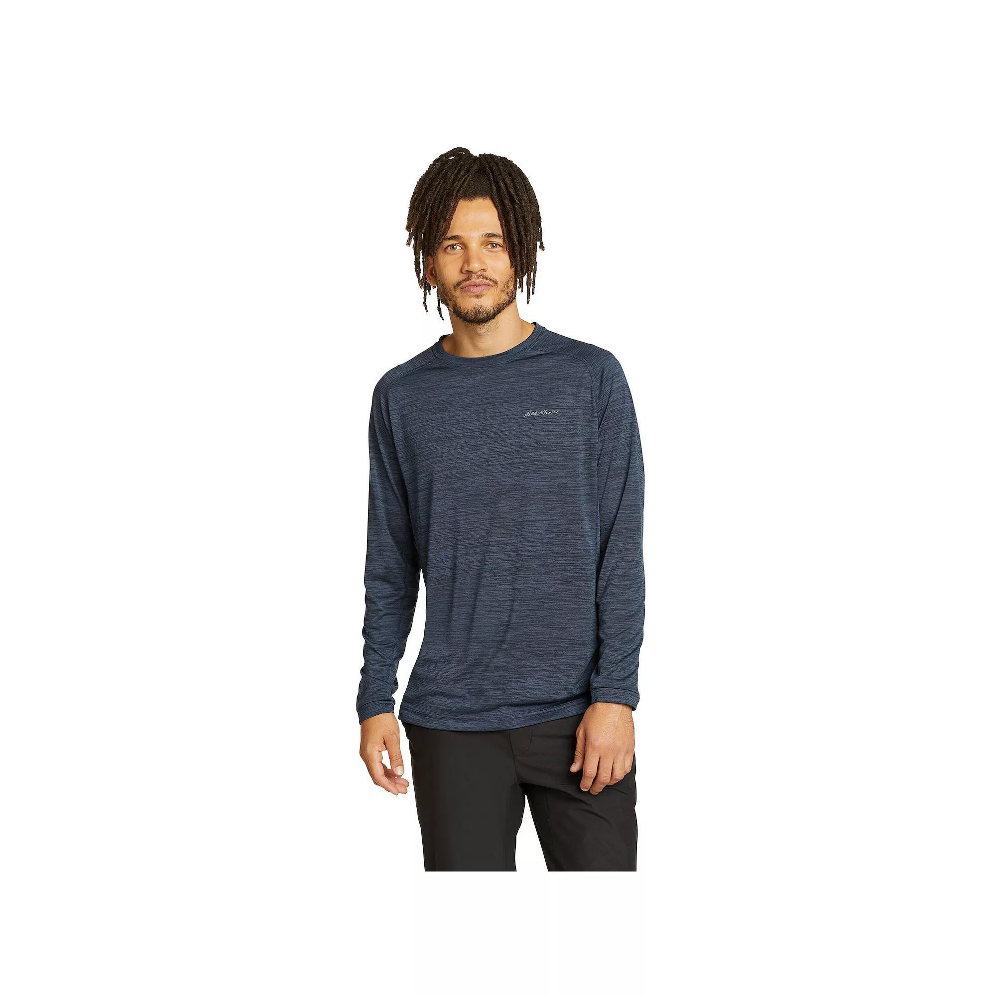 Mens Eddie Bauer Resolution Long-Sleeve Tee Blue Product Image