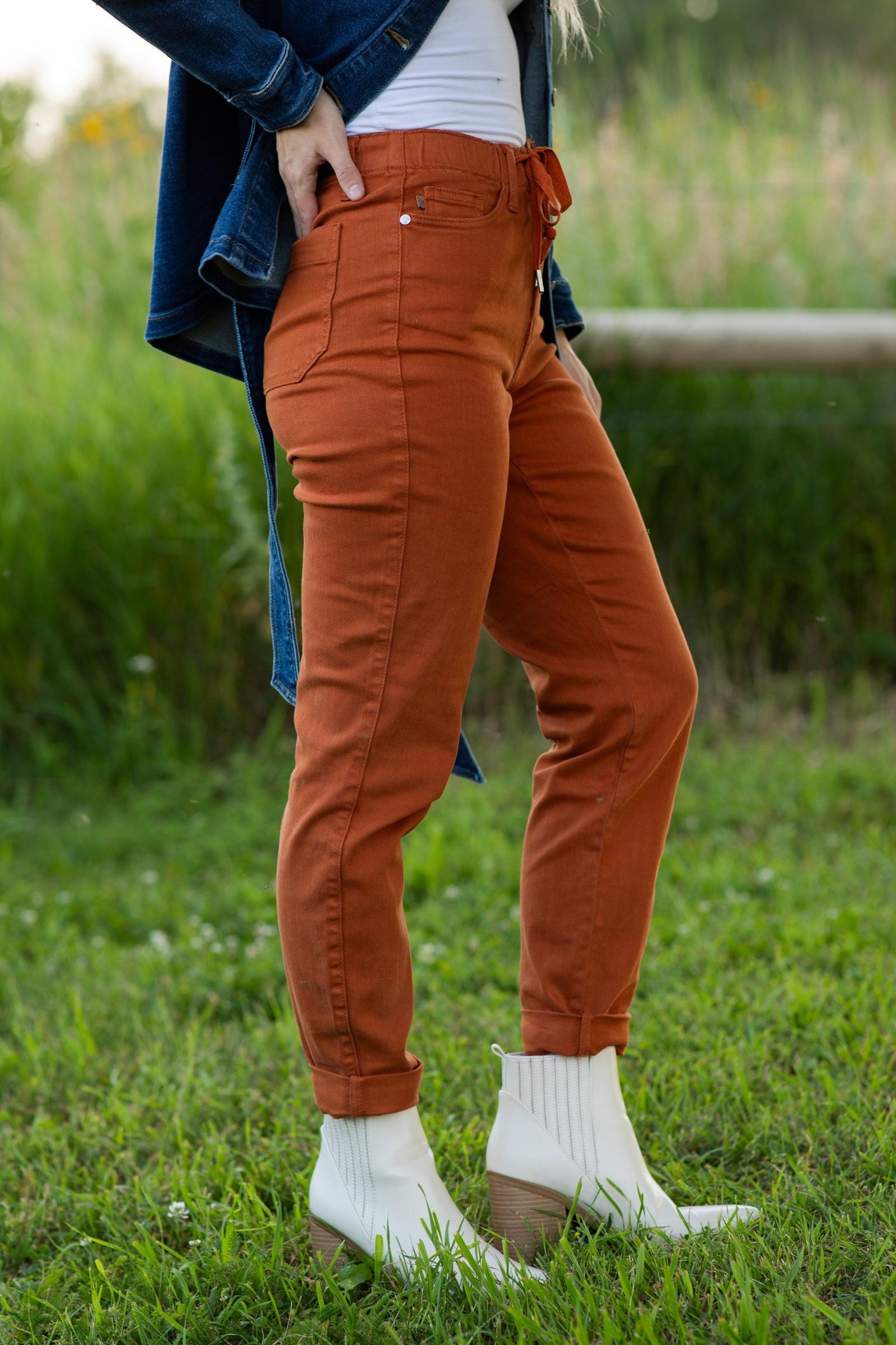 Judy Blue Meet Me At The Pumpkin Patch Joggers Product Image