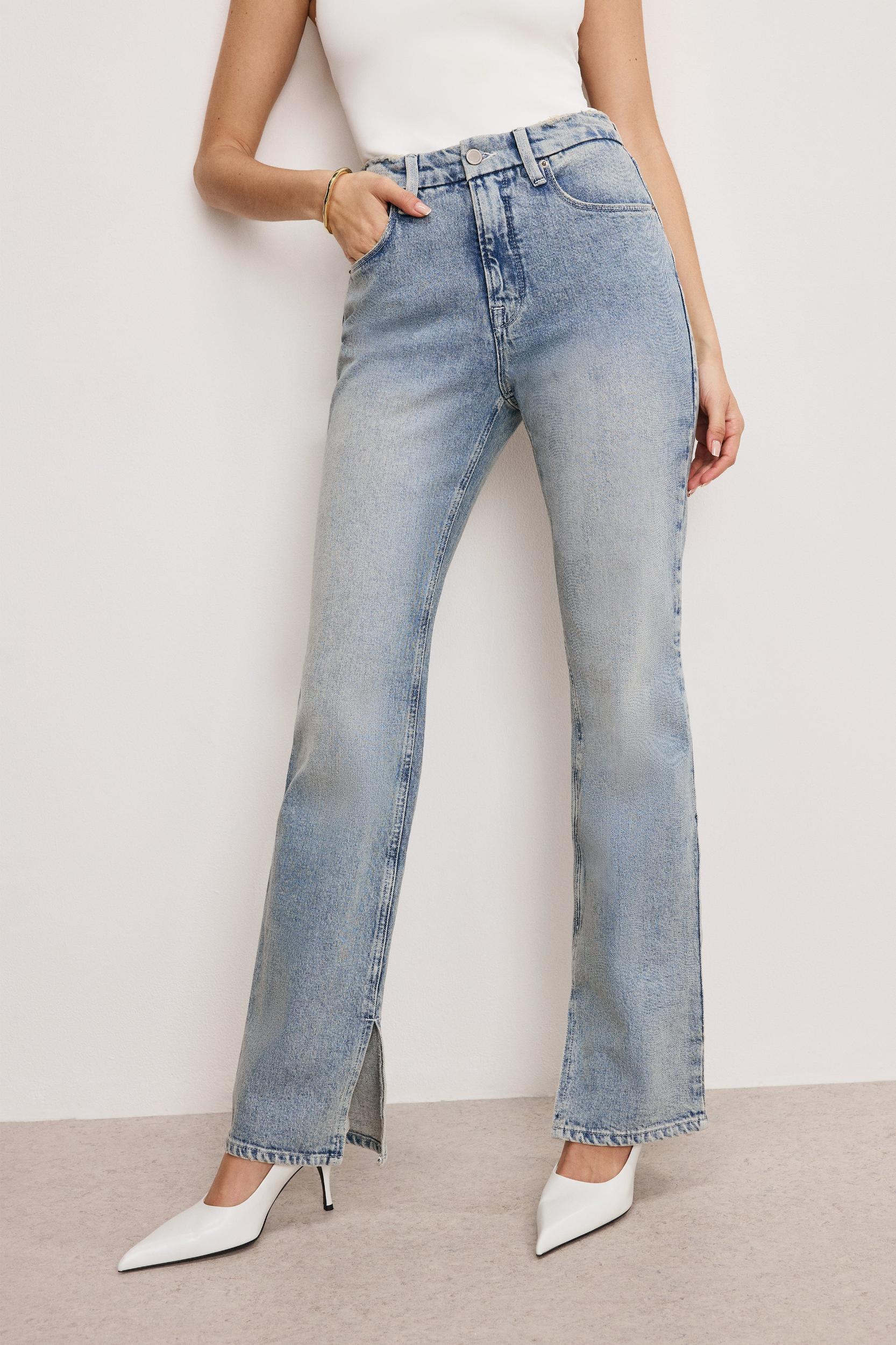 GOOD ICON STRAIGHT JEANS | INDIGO750 Product Image