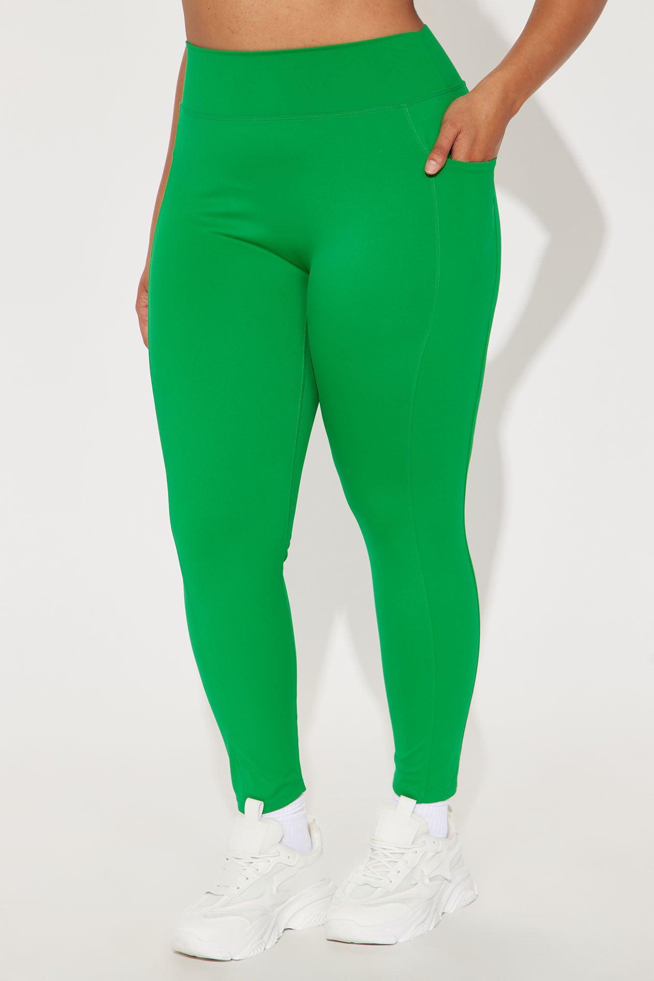 Tennis Club Active Legging - Kelly Green Product Image