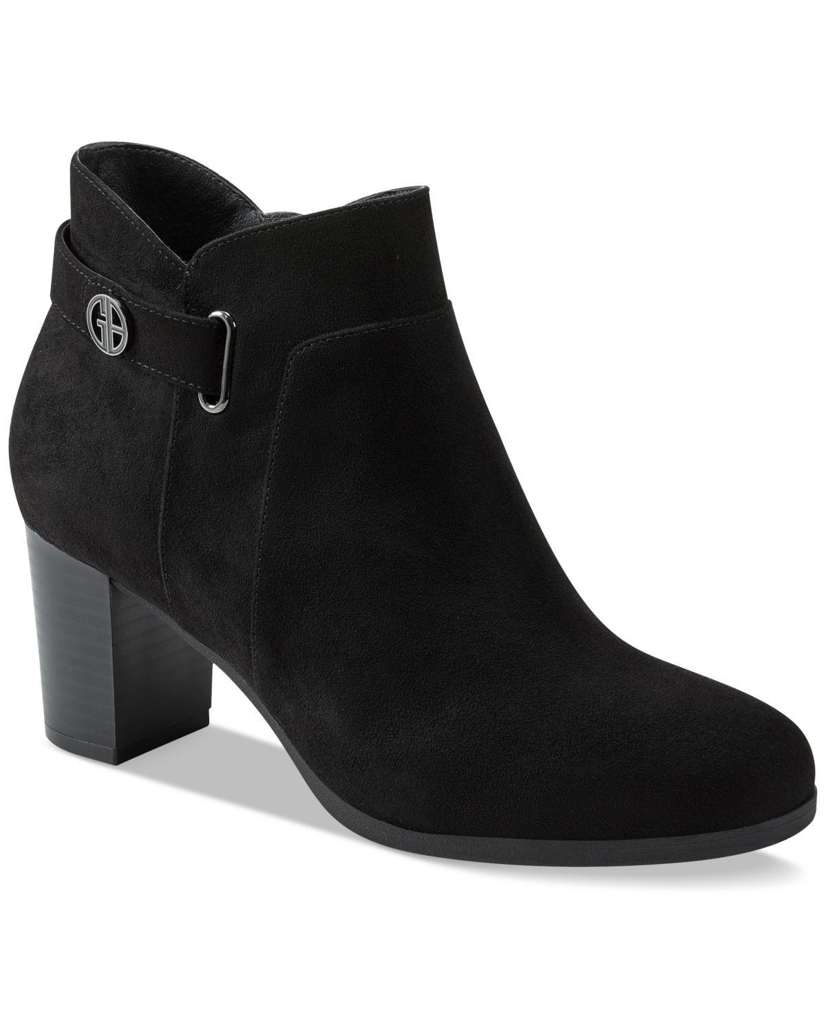 Giani Bernini Womens Artemyss Memory Foam Block Heel Dress Booties, Created for Macys Product Image