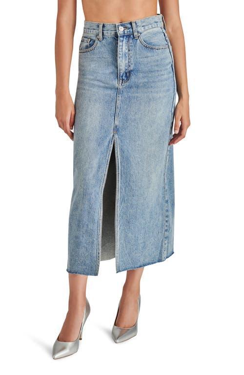 Steve Madden Avani Denim Skirt (Light ) Women's Skirt Product Image