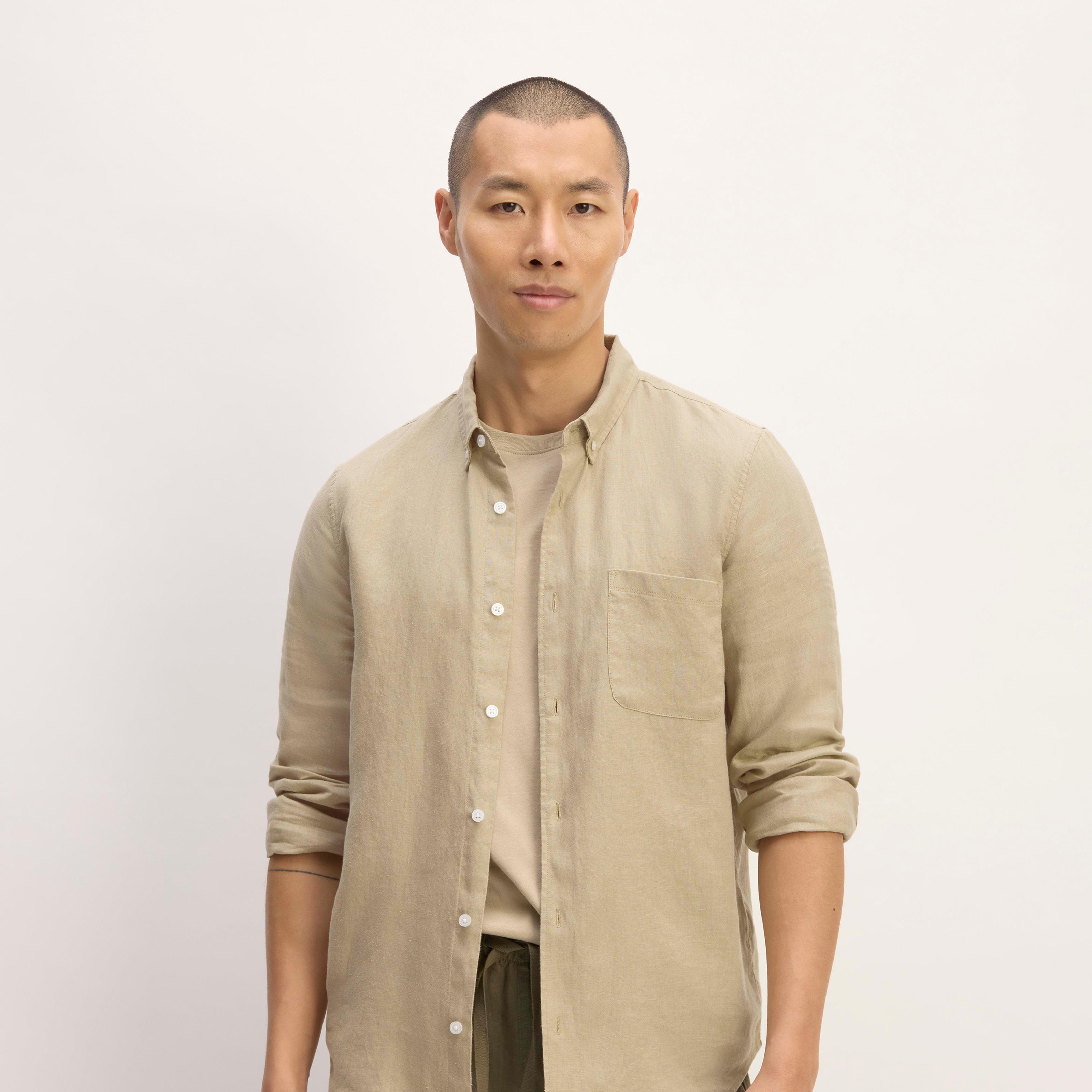 The Classic Shirt in Linen Product Image