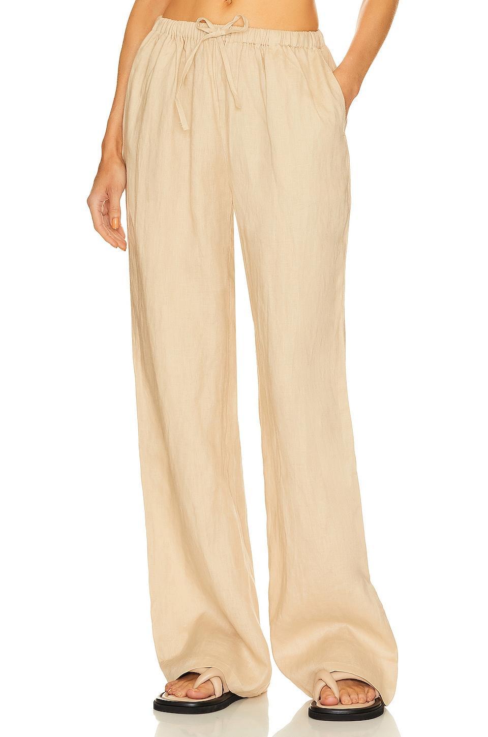 Linen Drawstring Trouser AEXAE Product Image