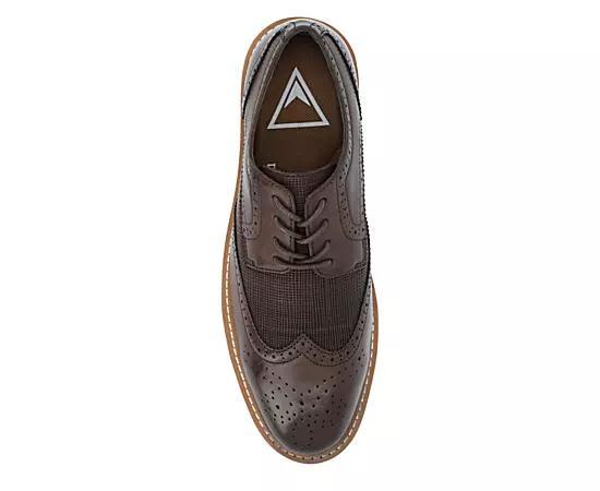Vance Co. Warrick Wing Tip Derby Vegan Leather) Men's Shoes Product Image