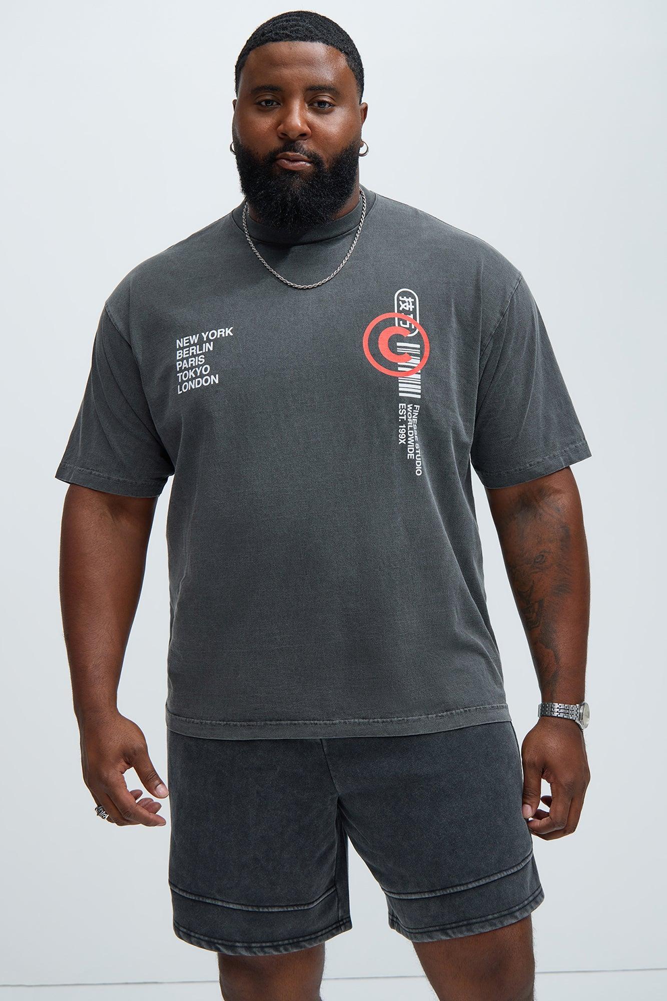 Finesse Studio Short Sleeve Tee - Black Product Image