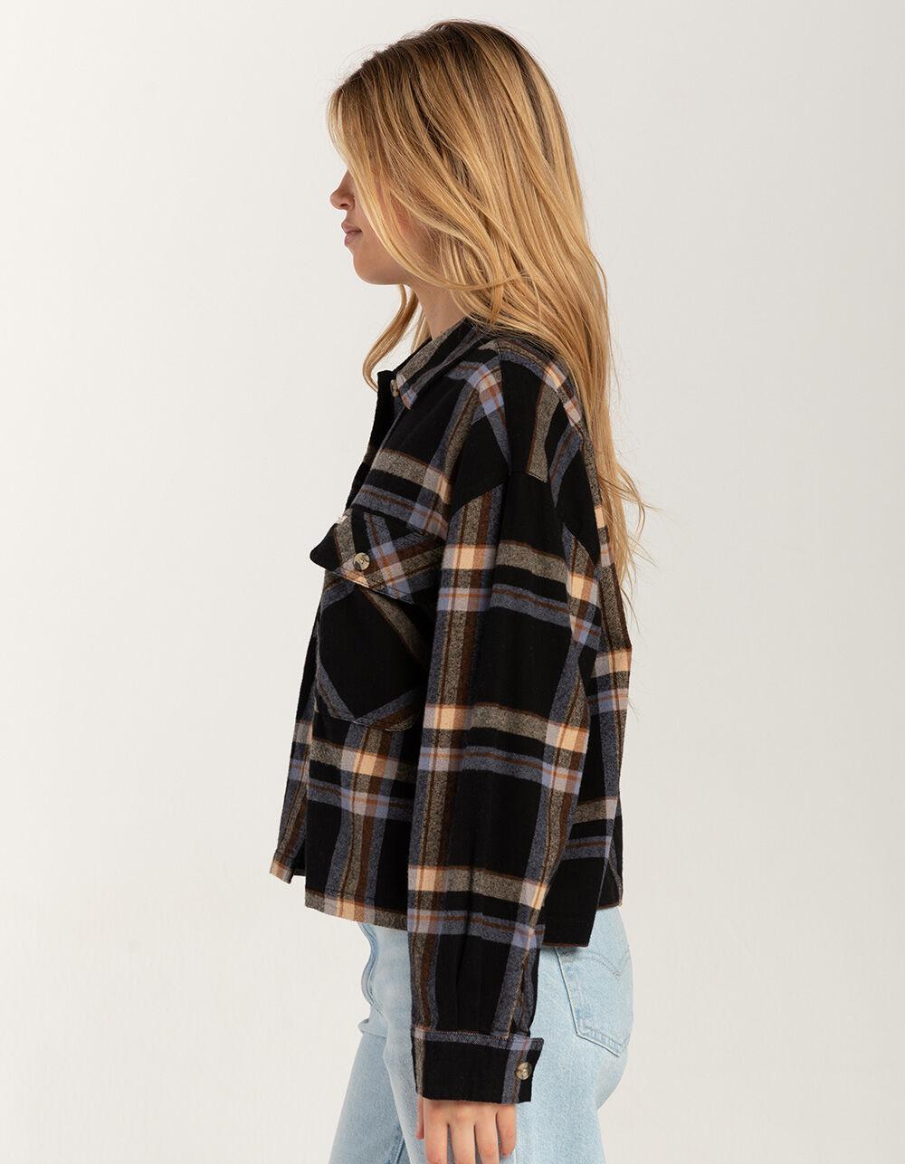 BRIXTON Bowery Womens Crop Flannel Product Image
