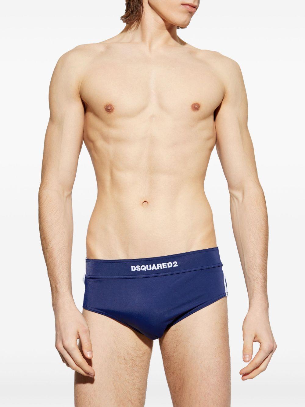 logo-embroidered swim trunks Product Image