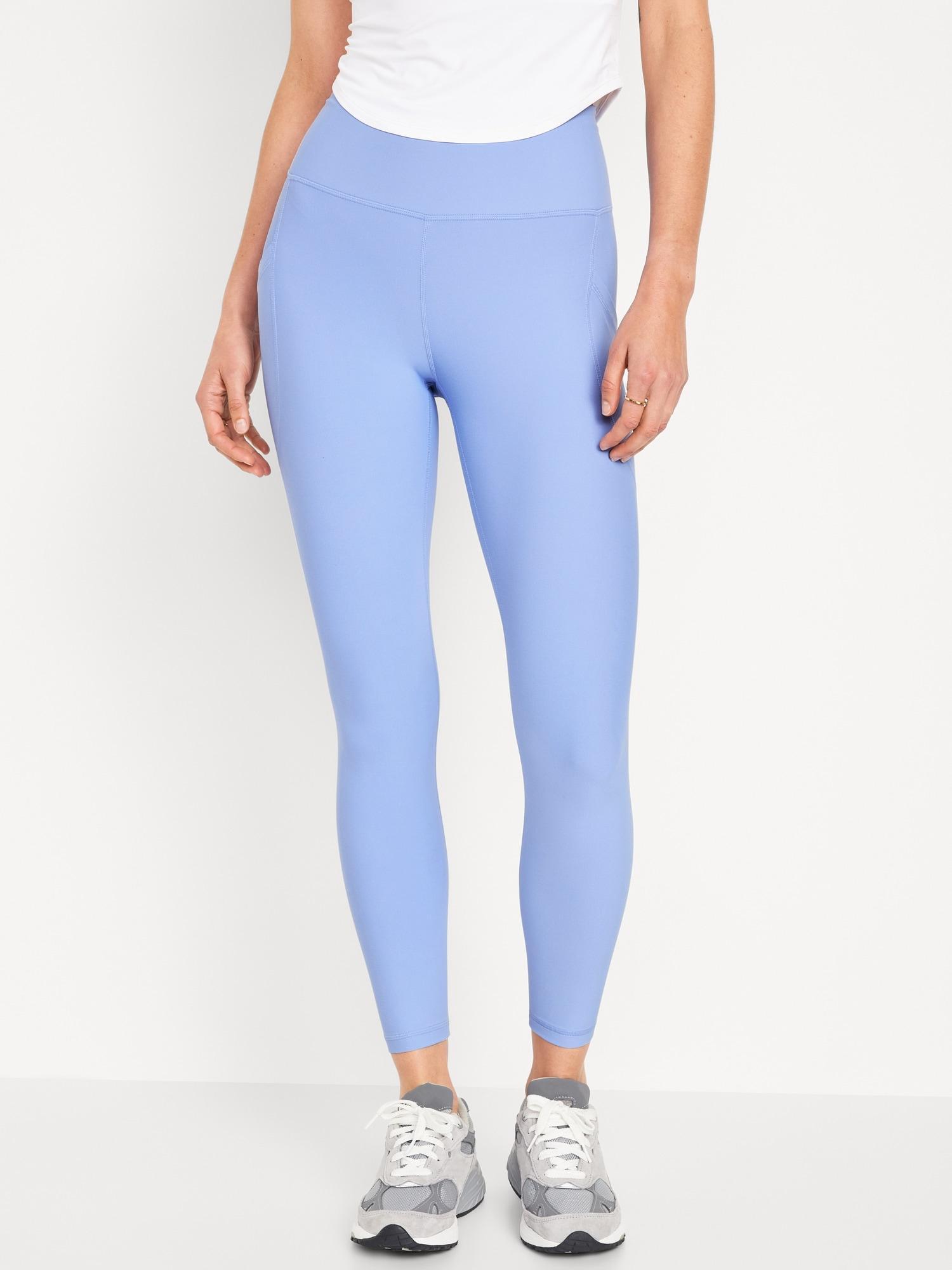 High-Waisted PowerSoft 7/8 Pocket Leggings Product Image