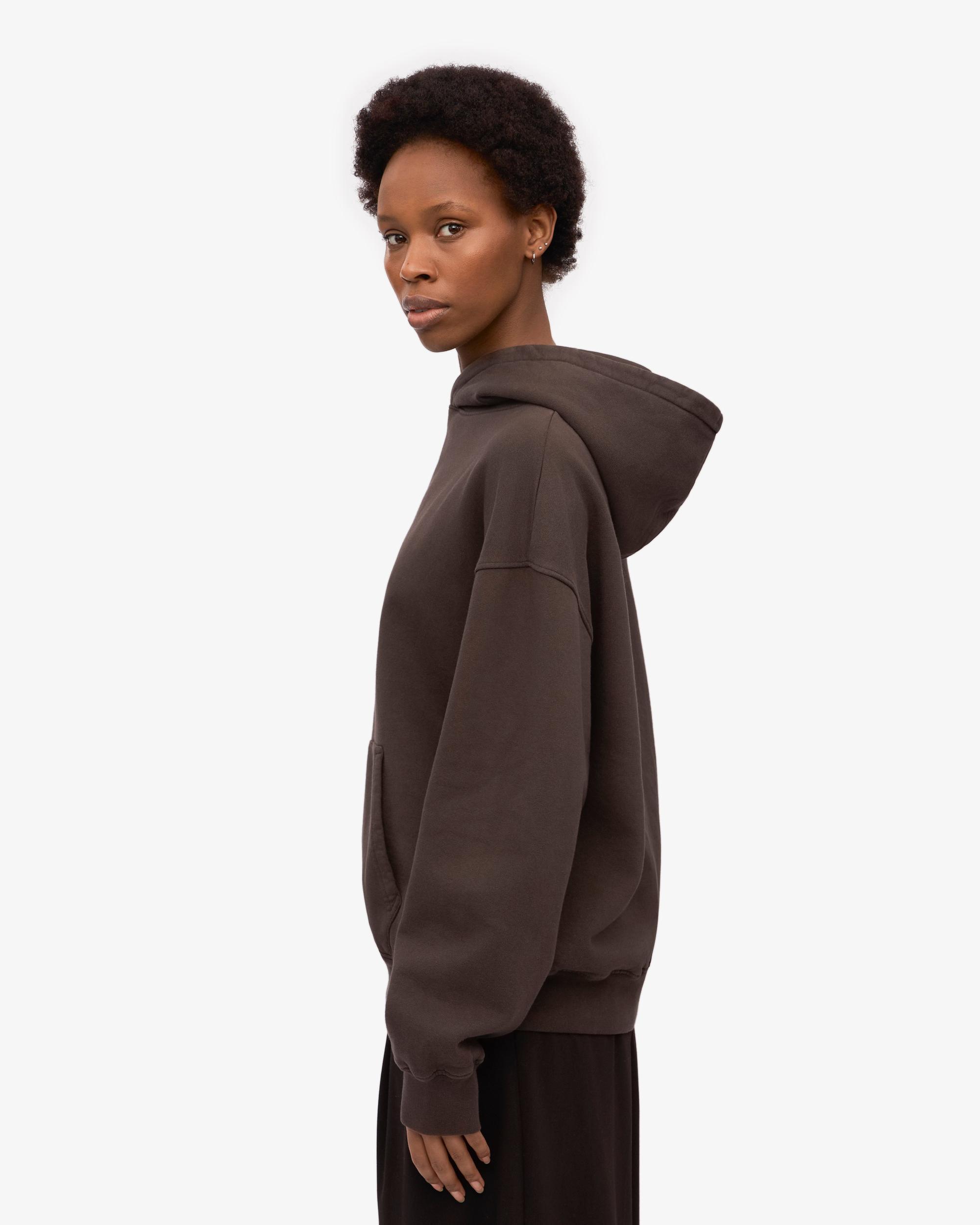 Organic Oversized Hood - Hunter Green Product Image