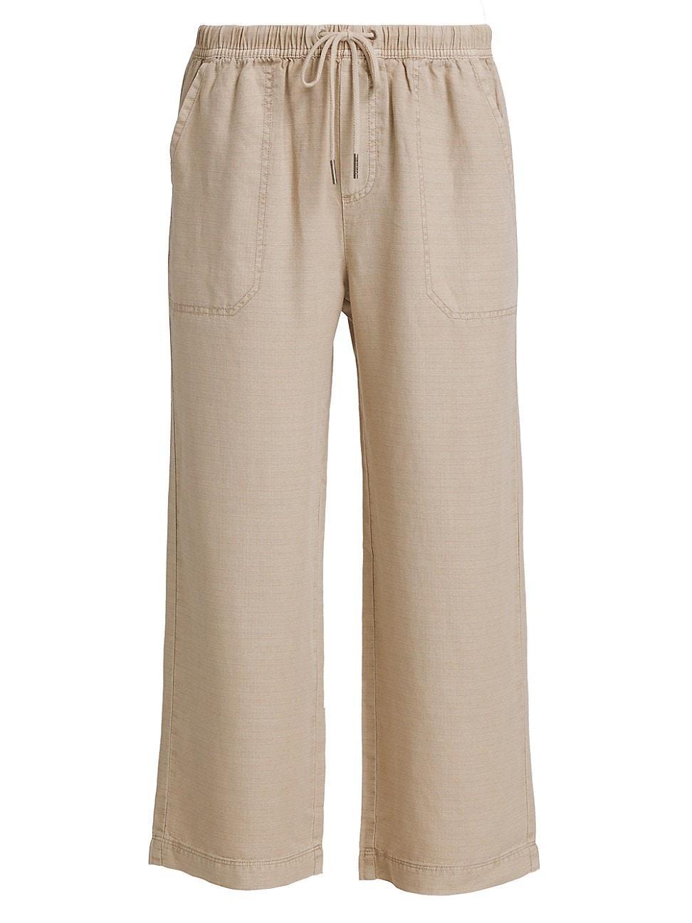 Splendid Angie Cropped Wide Leg Pants Product Image