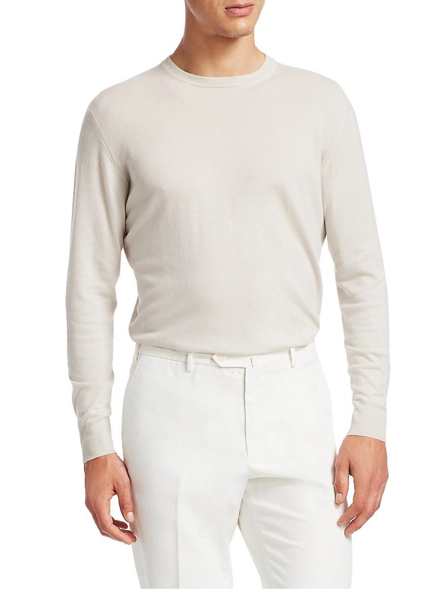 Mens Baby Cashmere Crewneck Sweater Product Image