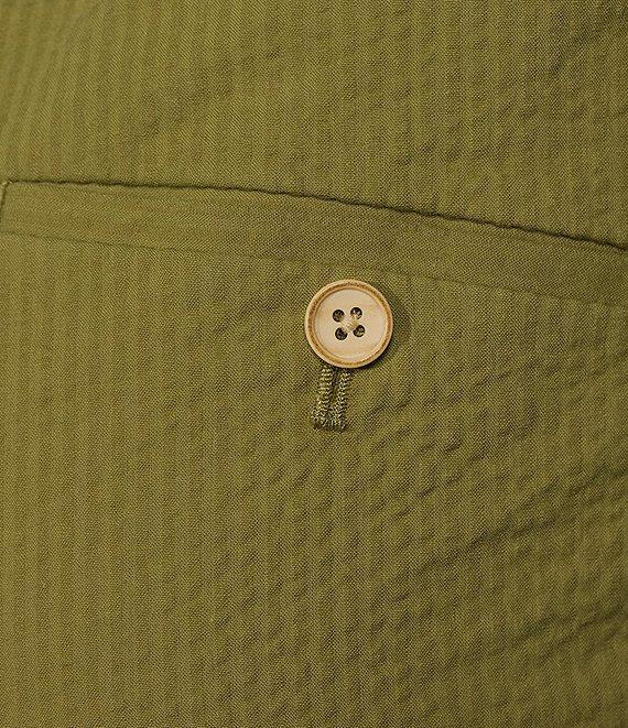 Murano Crocodile World Collection Alex Pintuck Seersucker Dress Pants Product Image
