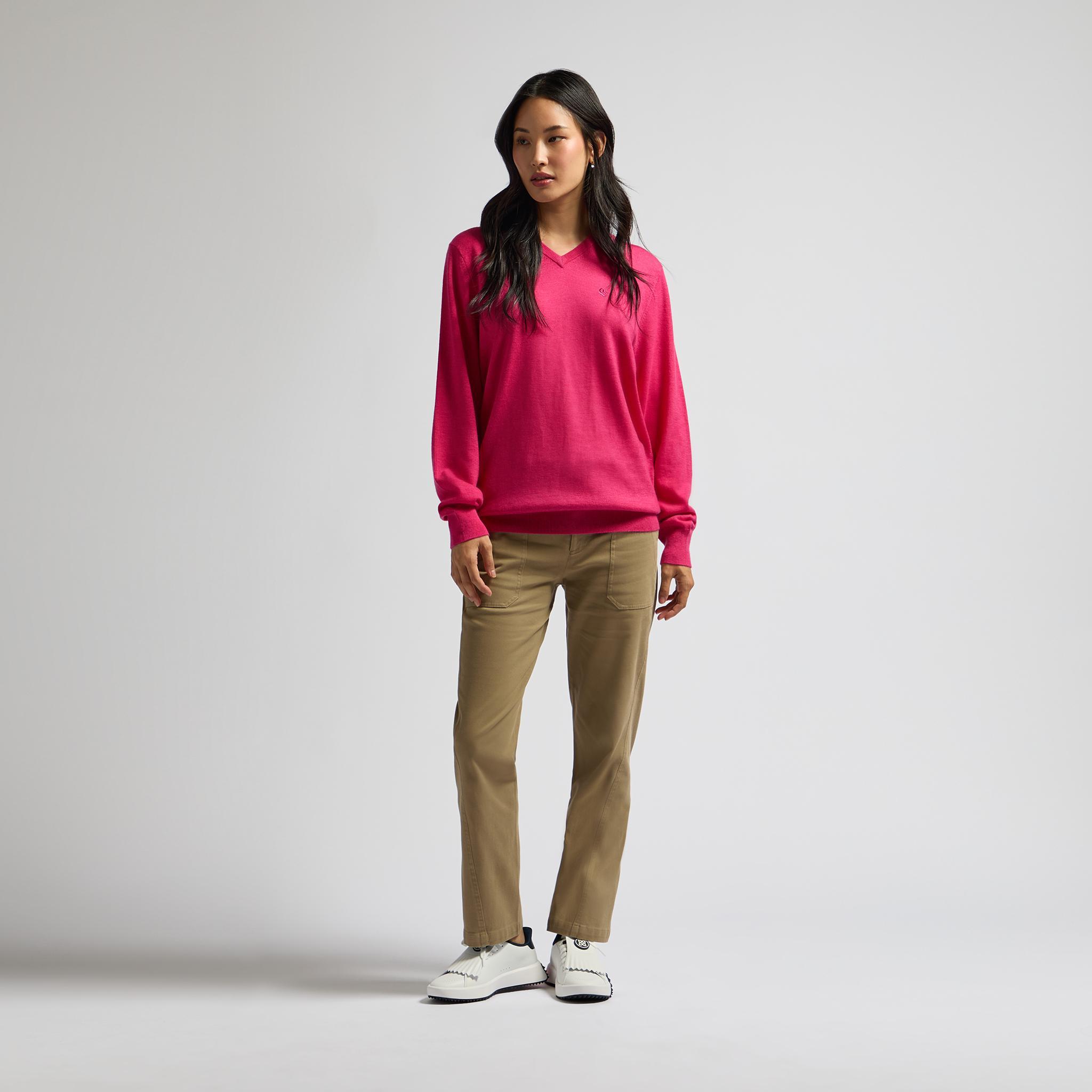 VERSE V NECK CASHMERE SWEATER Product Image