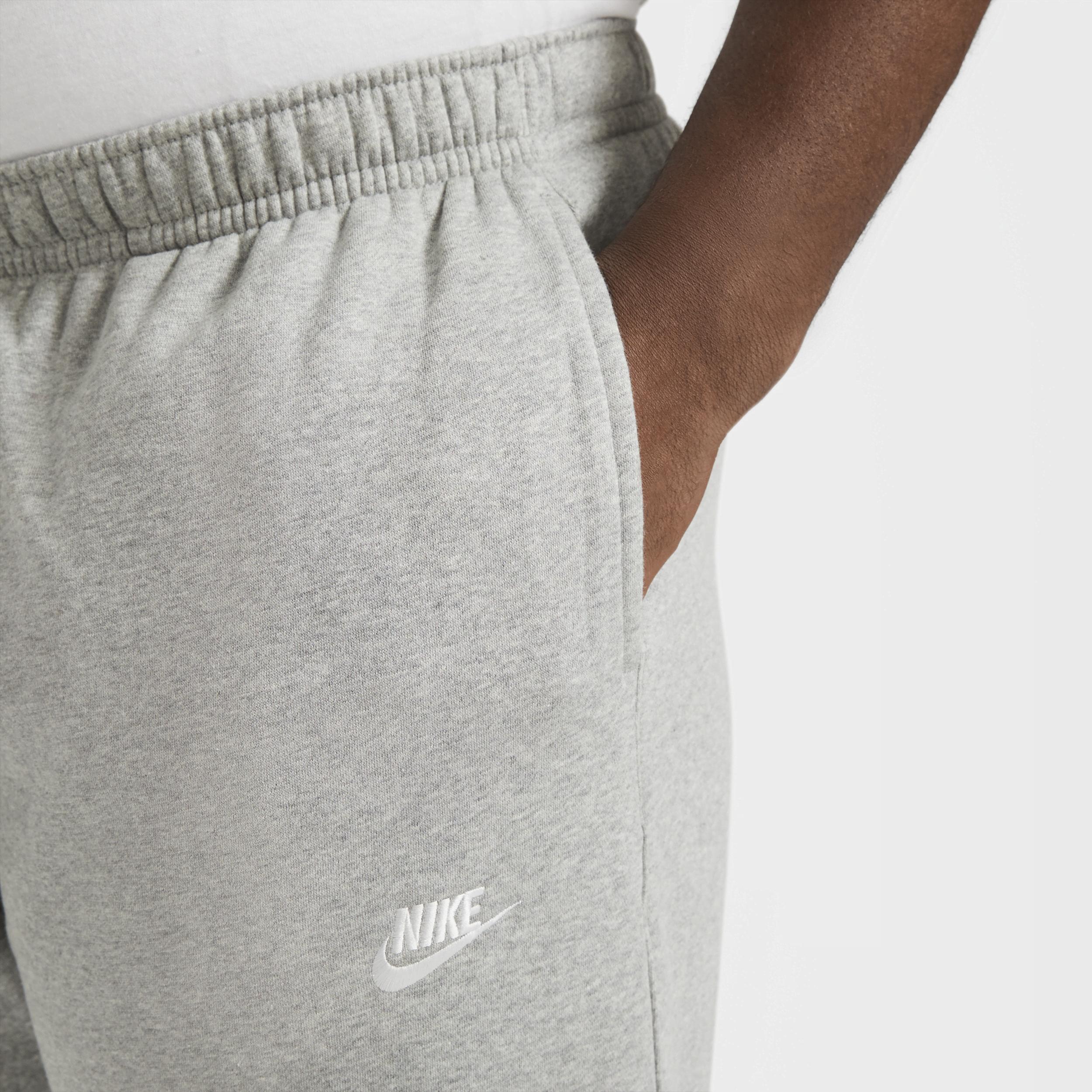 Big & Tall Nike Sportswear Club Fleece Pants, Mens Dark Gray Grey Product Image