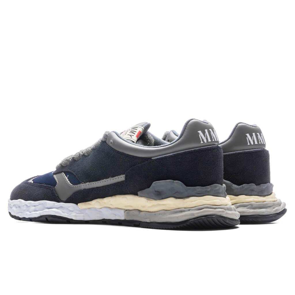 George OG Sole Mix Material Low Top - Navy Male Product Image