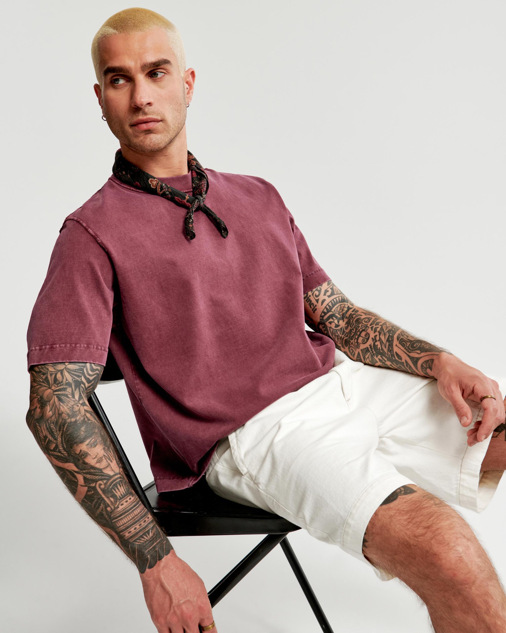 Premium Heavyweight Cropped Tee Product Image