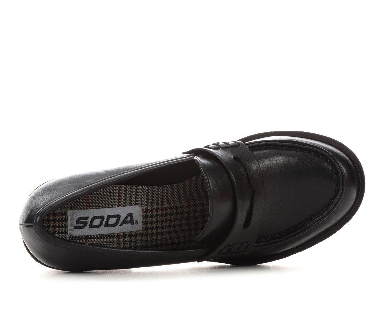 Women's Soda Keys Heeled Loafers Product Image