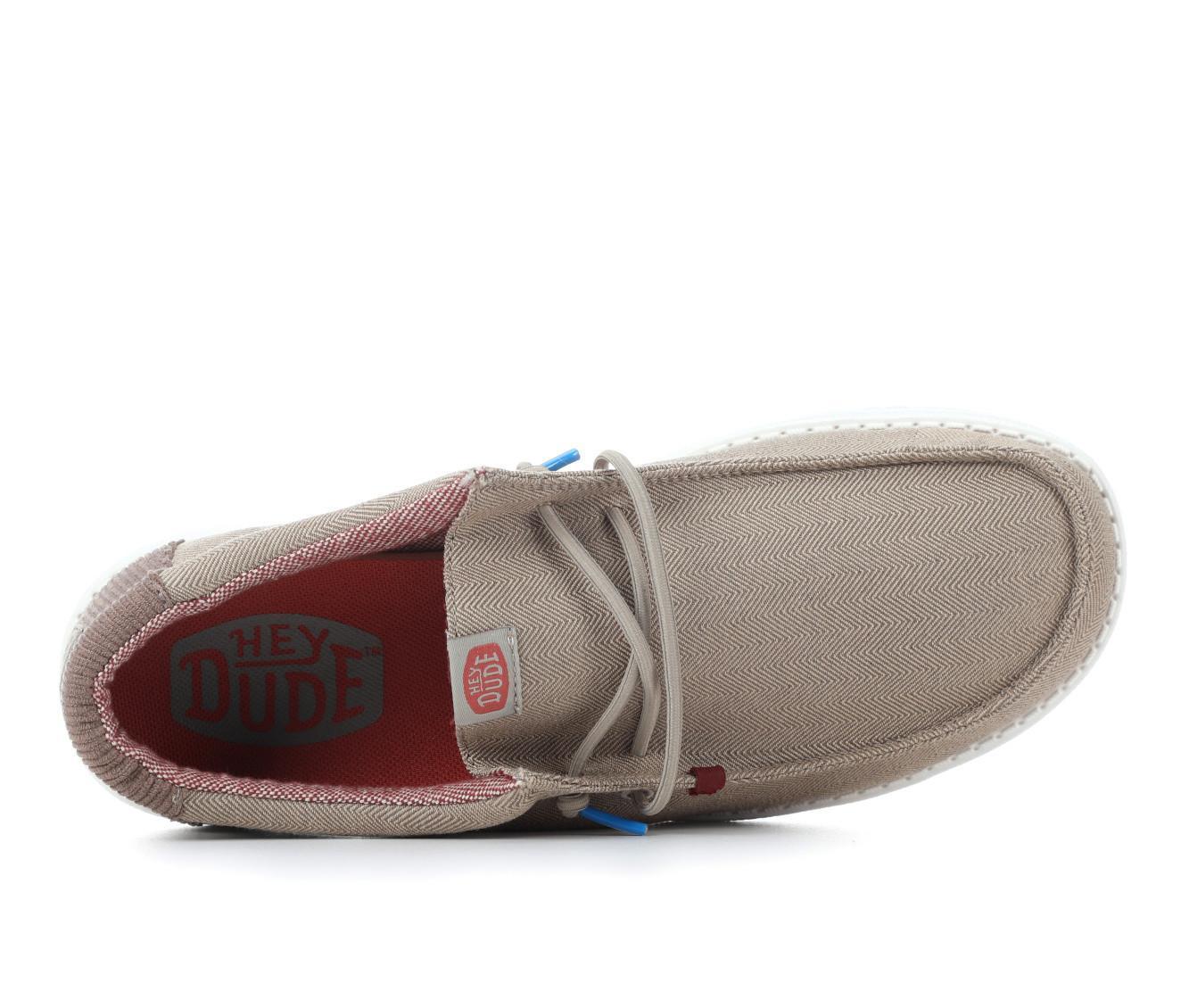 Men's HEYDUDE Wally Herringbone Slip-On Shoes Product Image