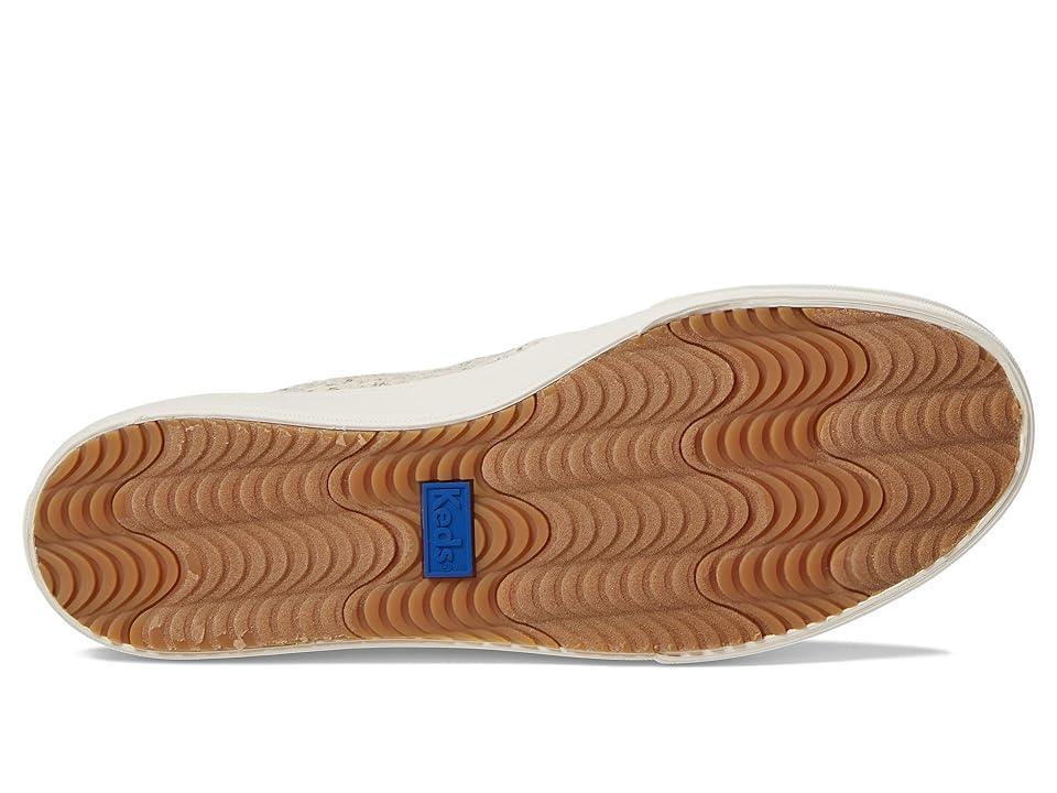 Keds Double Decker Glitter (Cream) Women's Shoes Product Image