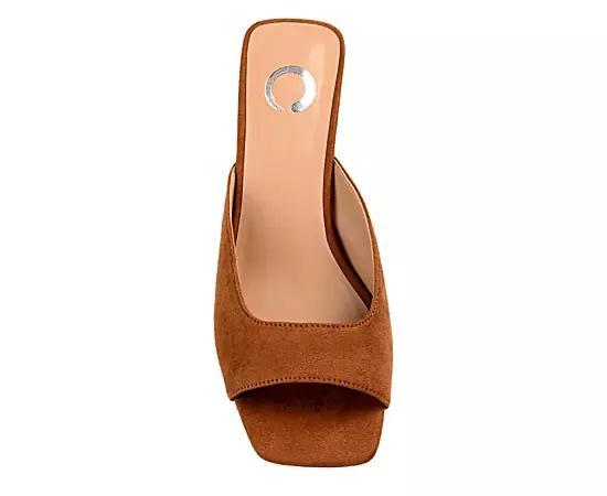 Journee Larna Womens Kitten Sandals Green Product Image