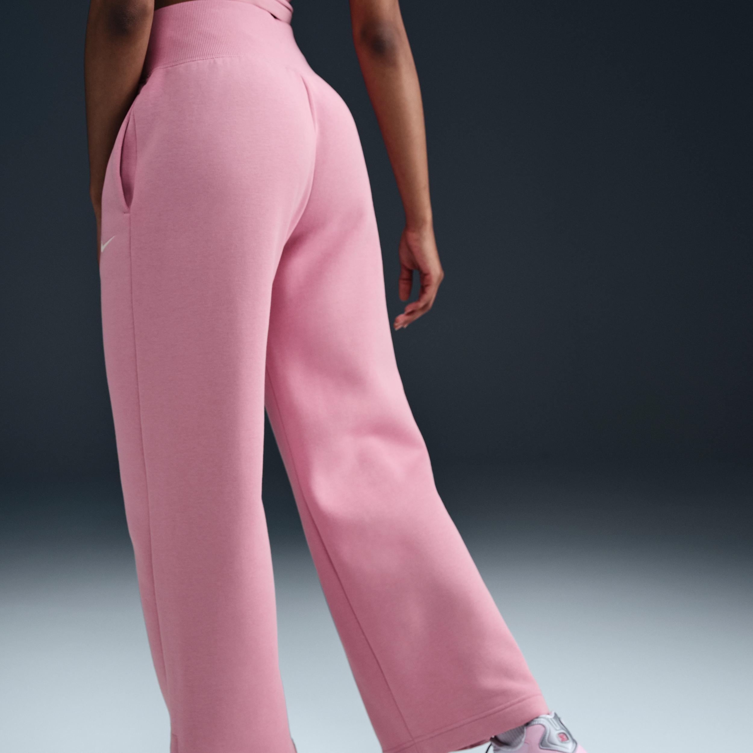 Nike Sportswear Phoenix Fleece Women's High-Waisted Wide-Leg Sweatpants Product Image
