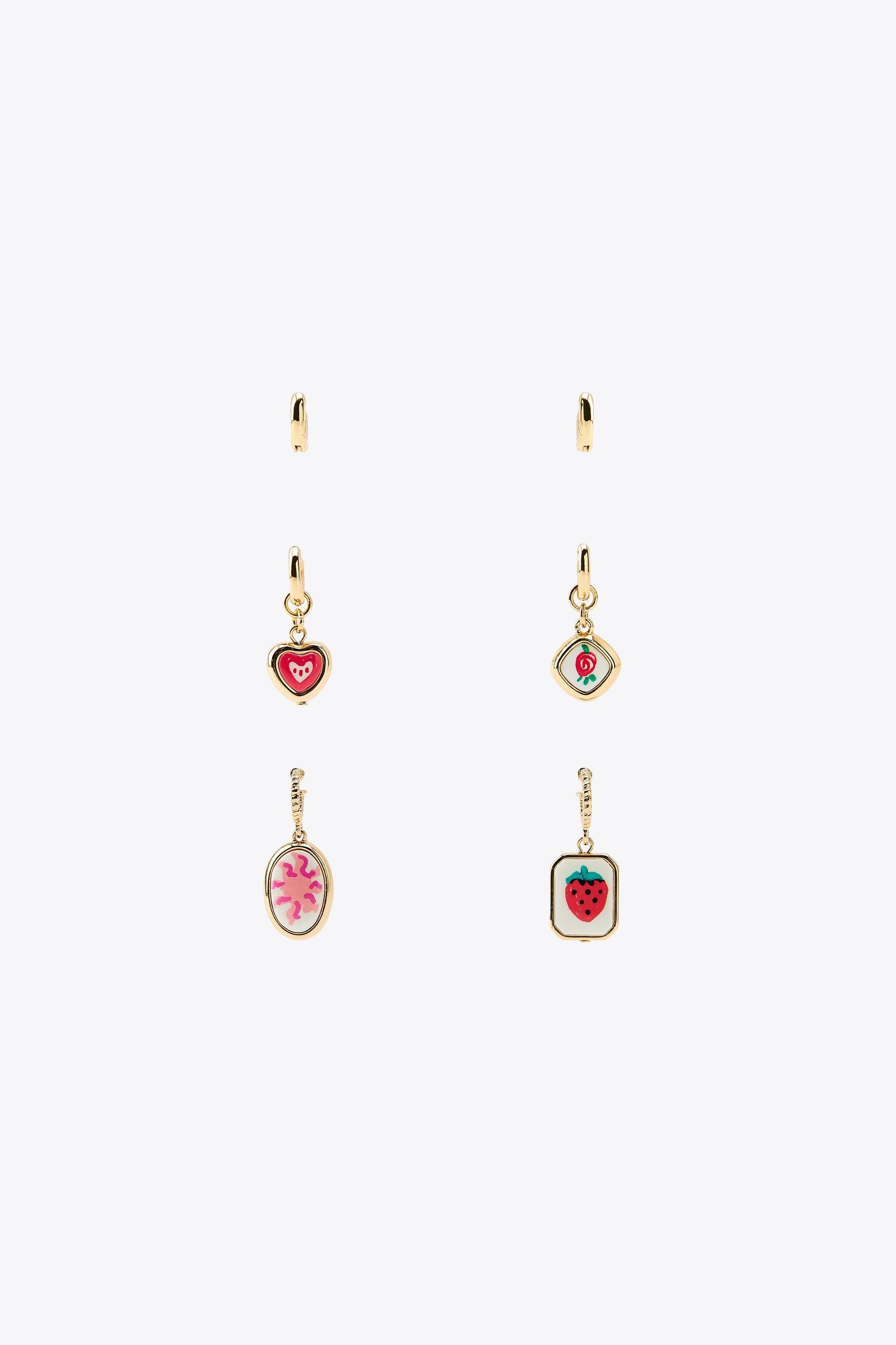 CHARMS HOOP EARRINGS PACK Product Image