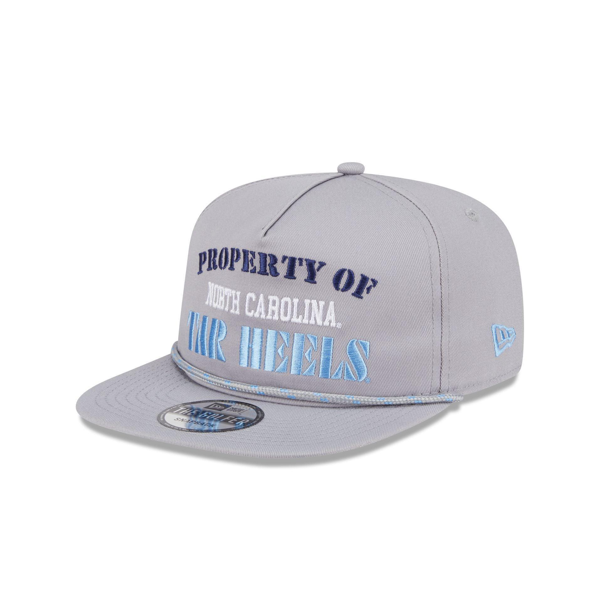 North Carolina Tar Heels Vintage Gray Rope Golfer Hat Male Product Image