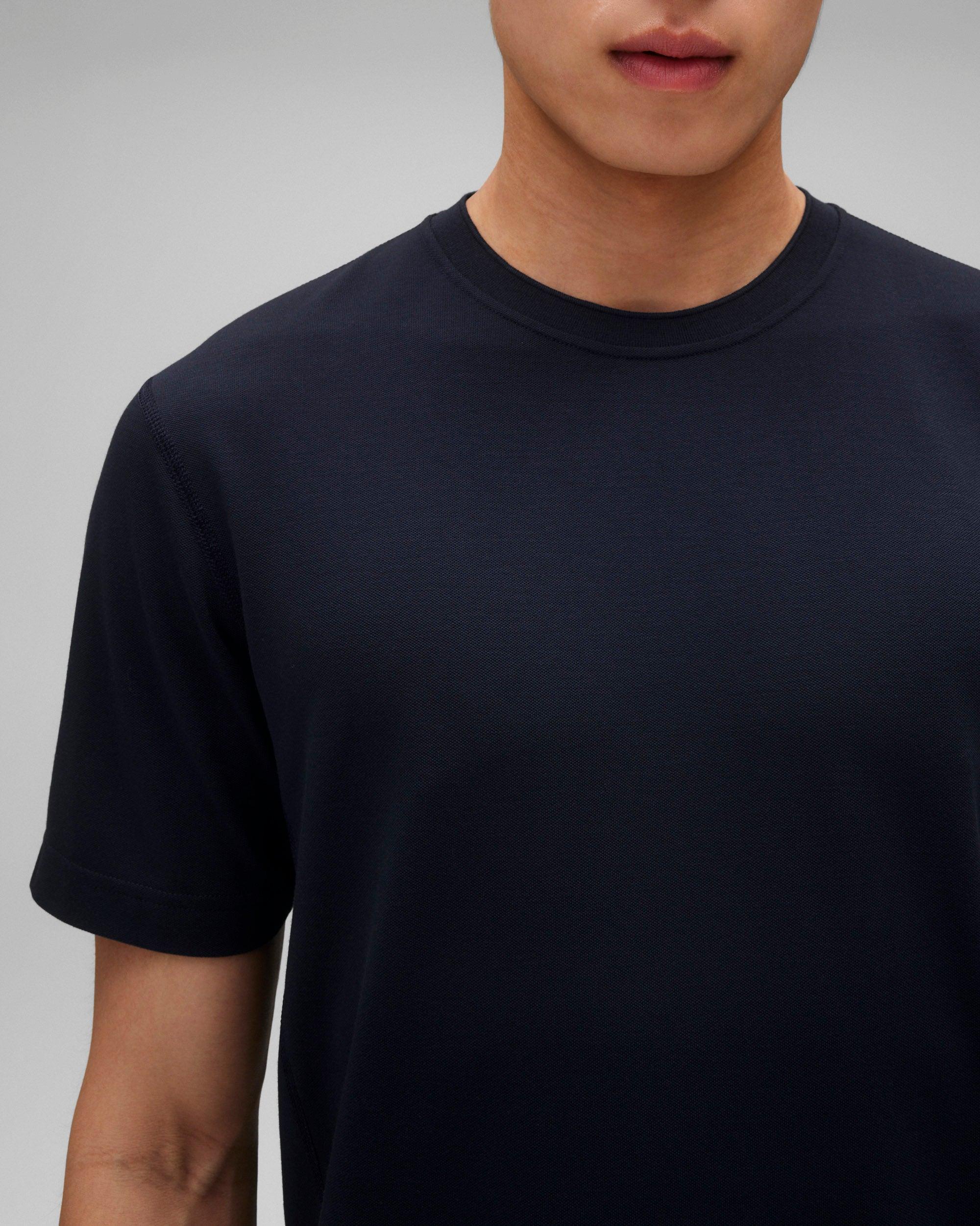 Quick Dry Pique Playoff Standard T-Shirt Male Product Image