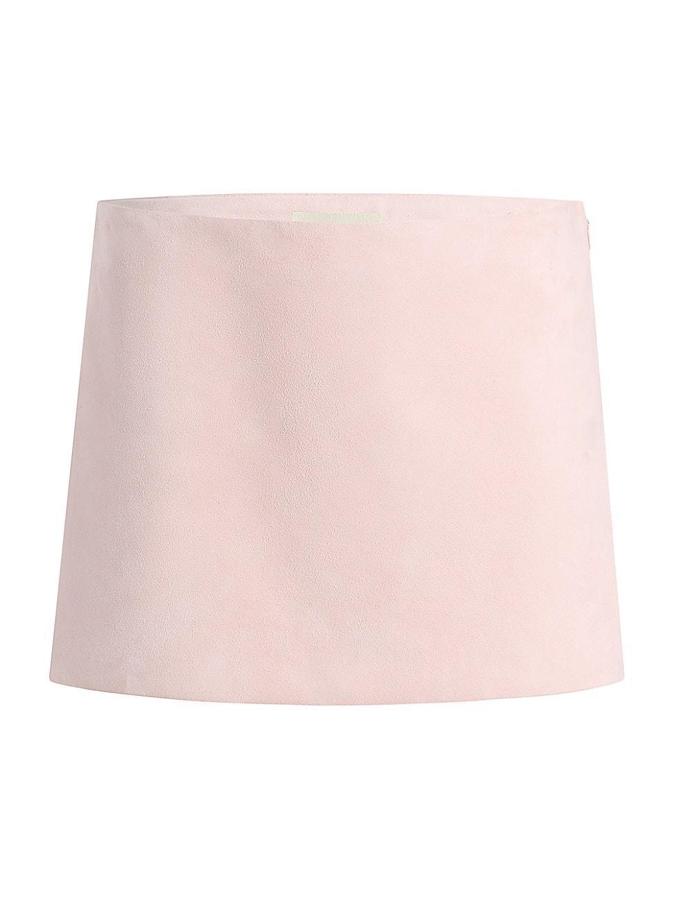 Womens Jett Leather Miniskirt Product Image