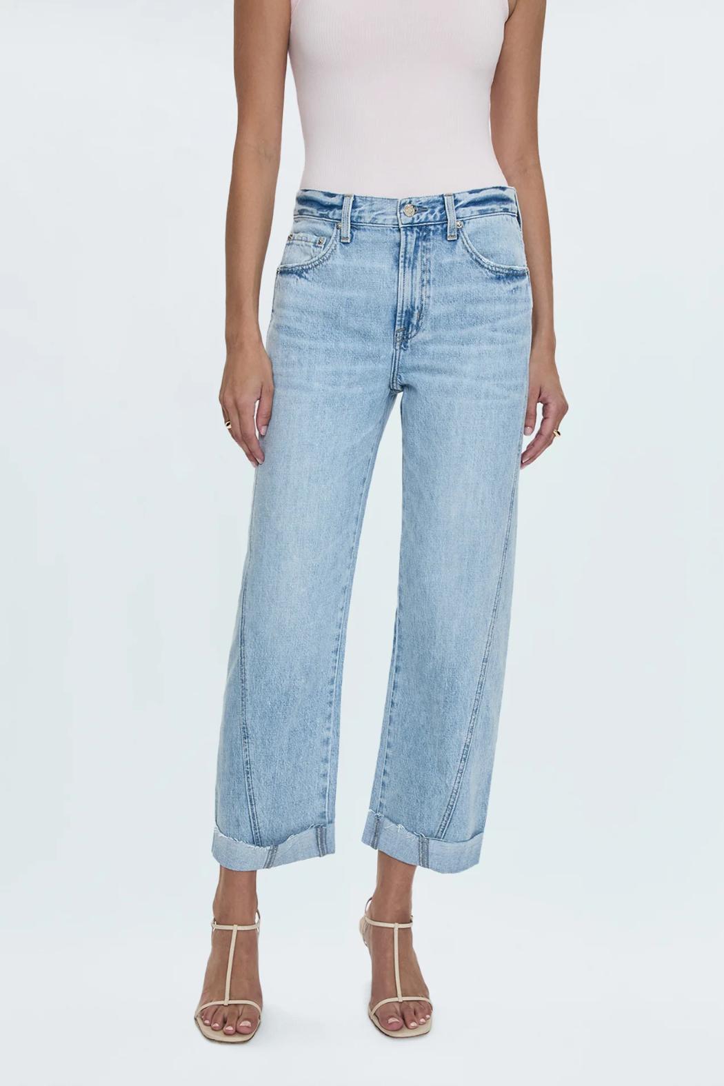 "Kacey" Cuff Boyfriend Jean Product Image